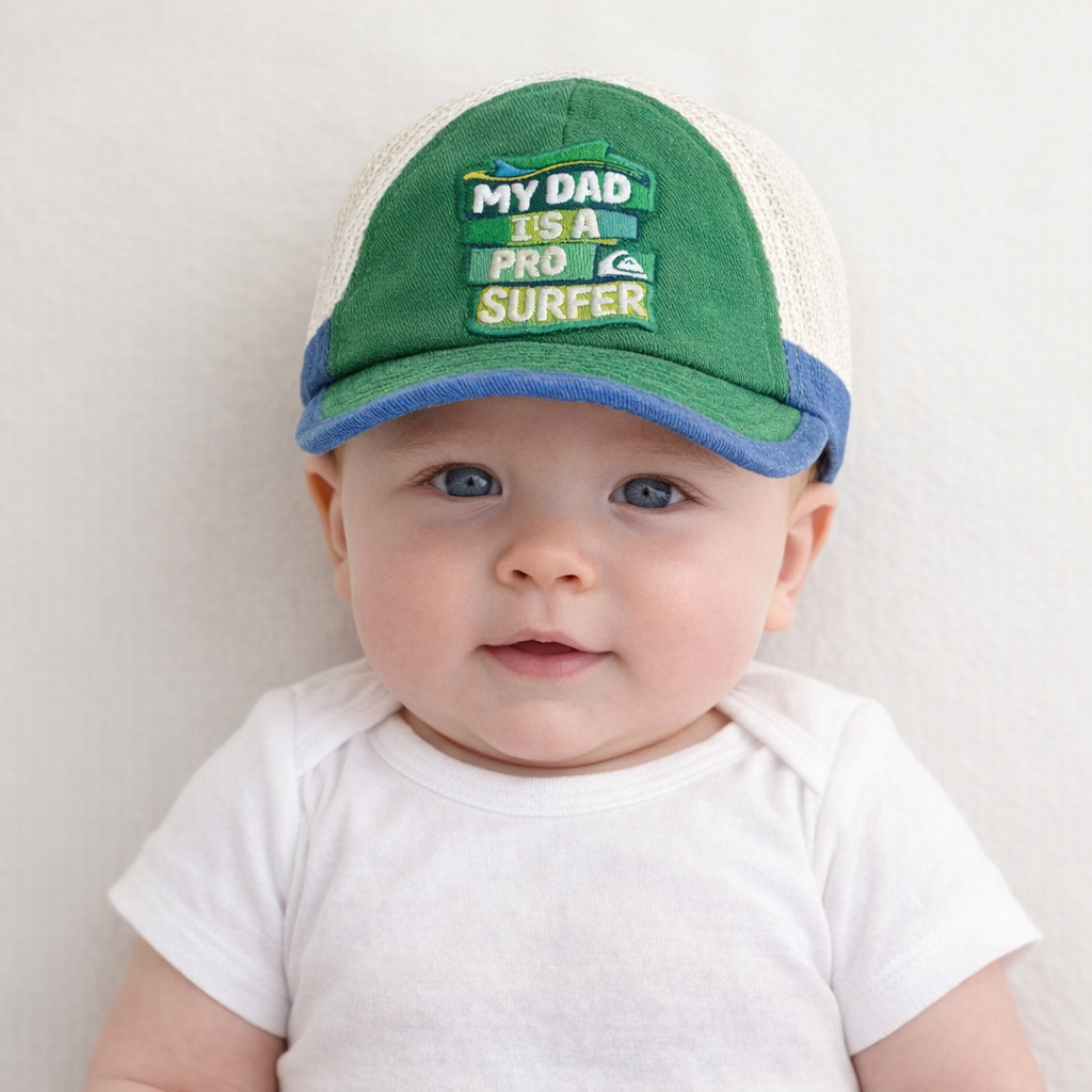 AI image for 2014 My Dad is a Pro Surfer Cap