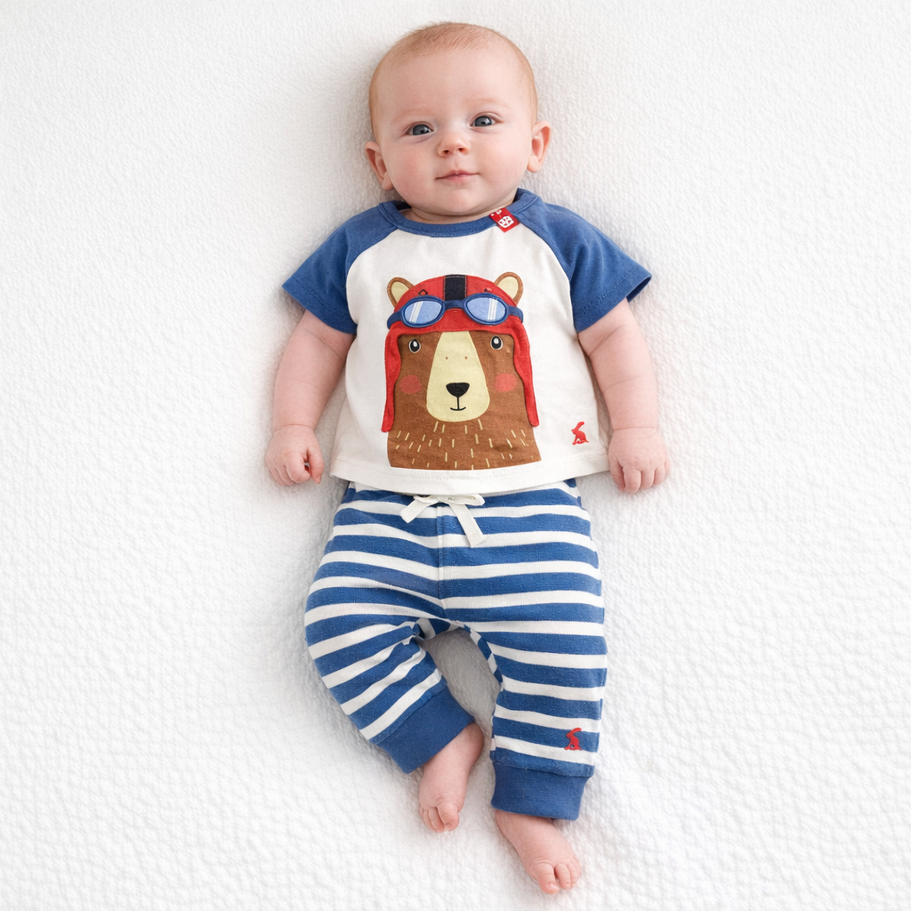 AI image for Bear Stripe Outfit