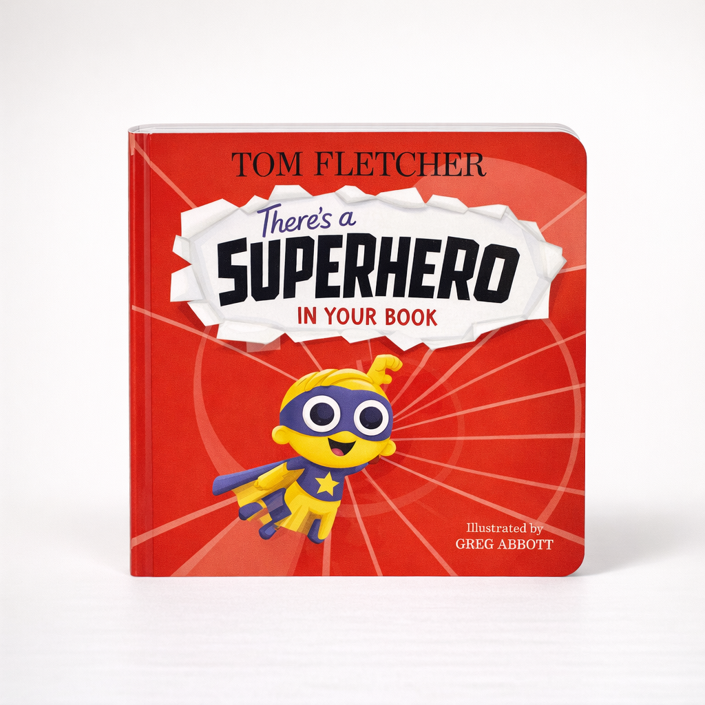 AI image for There's a Superhero in Your Book - Board Book