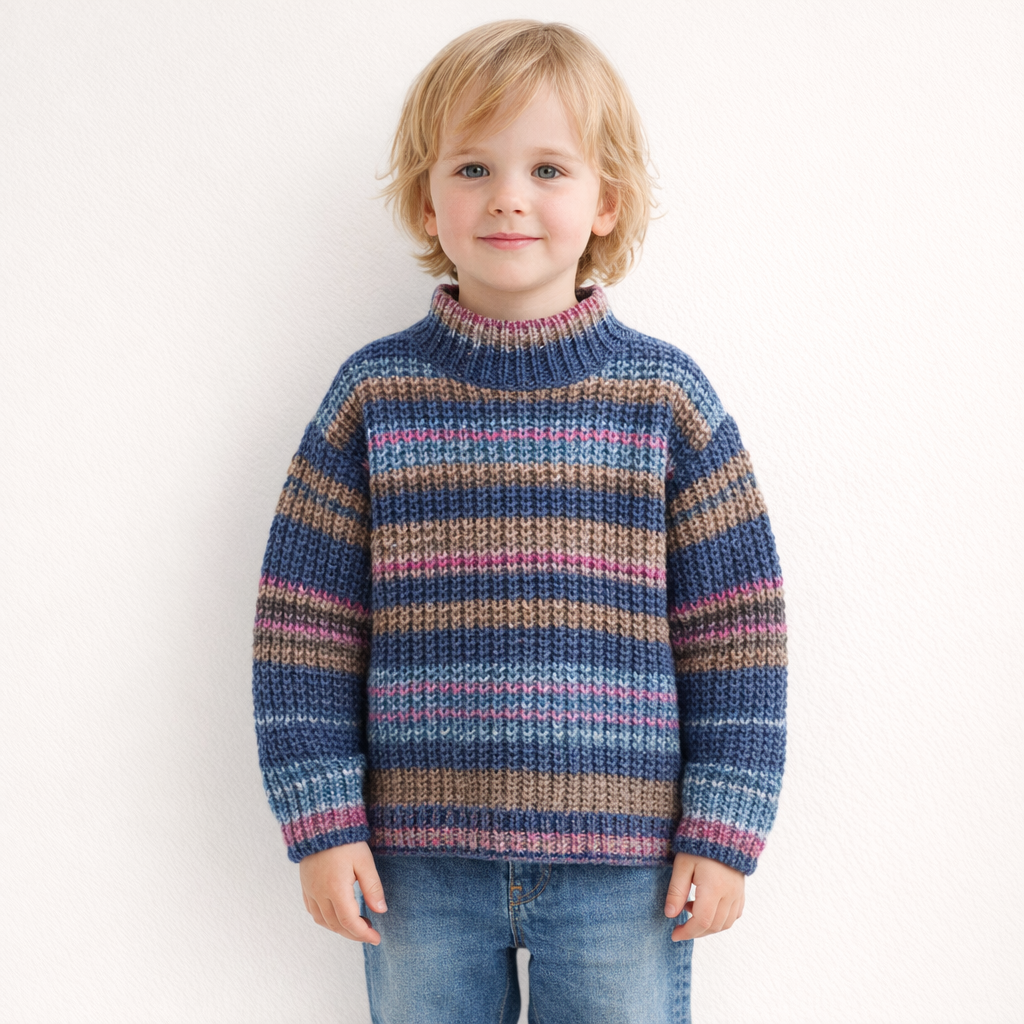 AI image for Multi Handknit Jumper