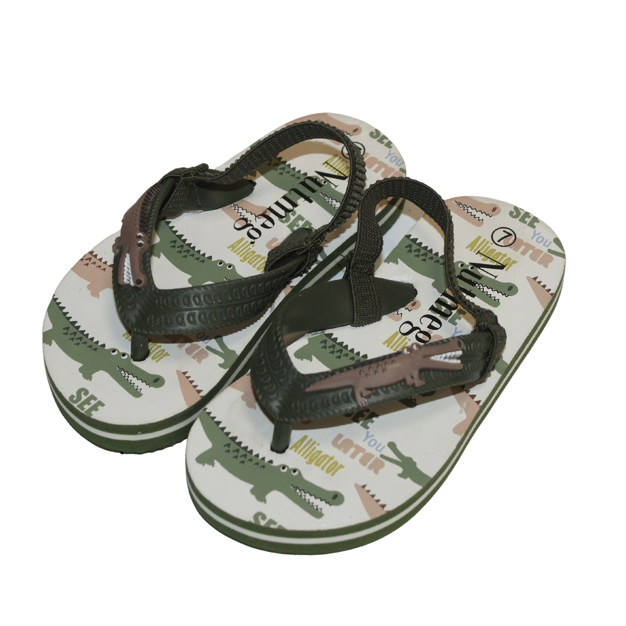 Alligator Sandals - 2nd Lyfe C.I.C