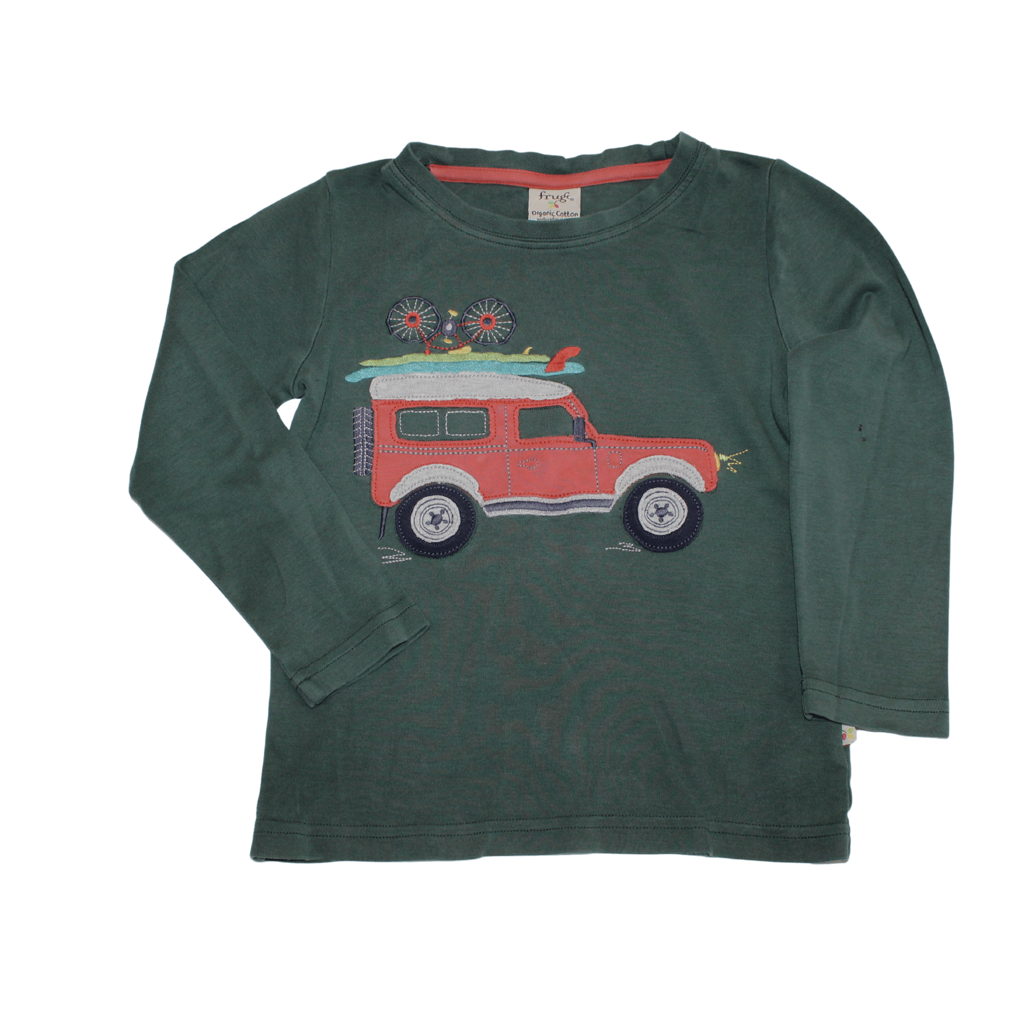 Applique Land Rover Long Sleeved Top - 2nd Lyfe C.I.C