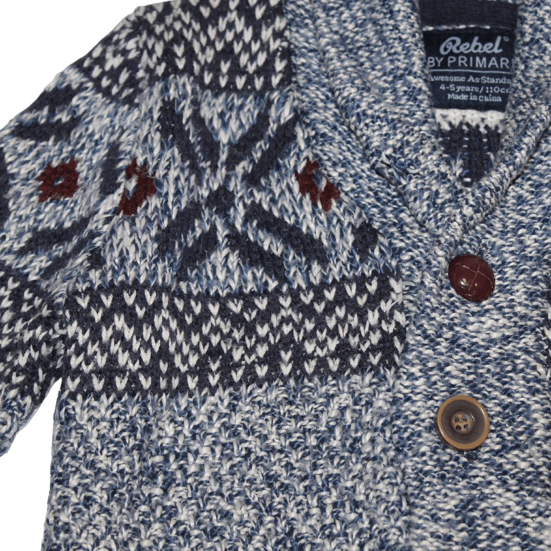 Aztec Knitted Cardi - 2nd Lyfe C.I.C