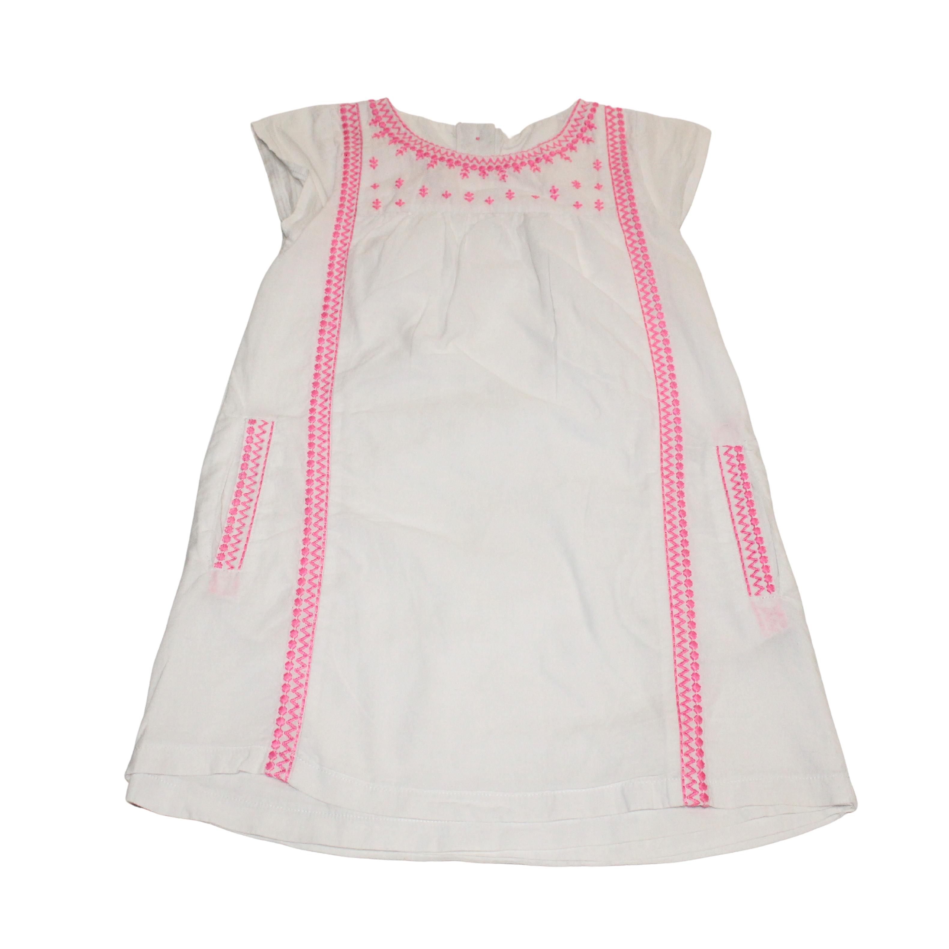 Pink/White Dress