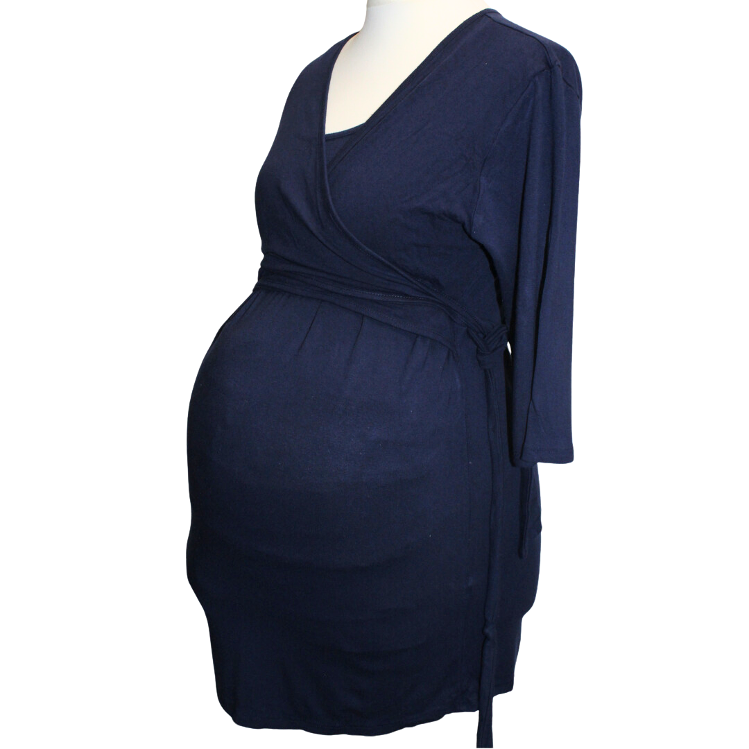 Navy Nursing/Maternity Top