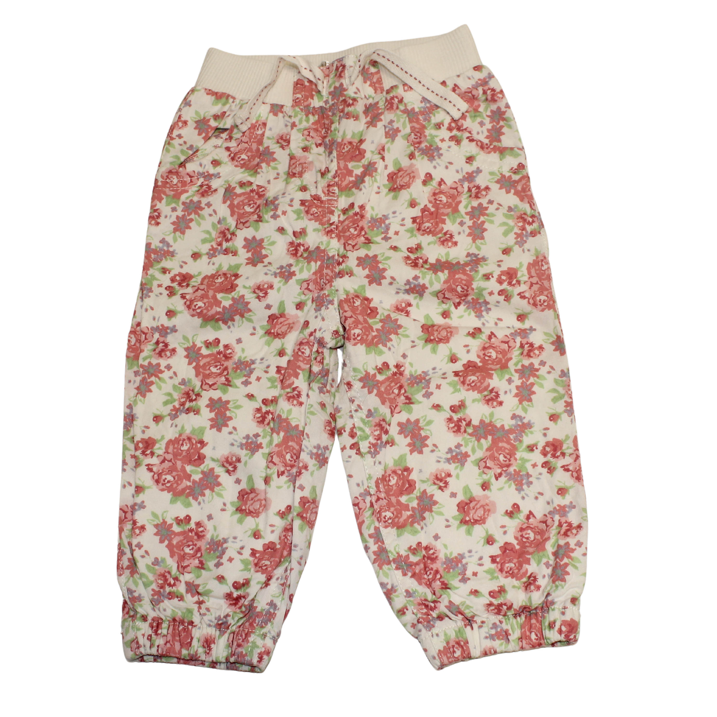 Floral Lined Cargos
