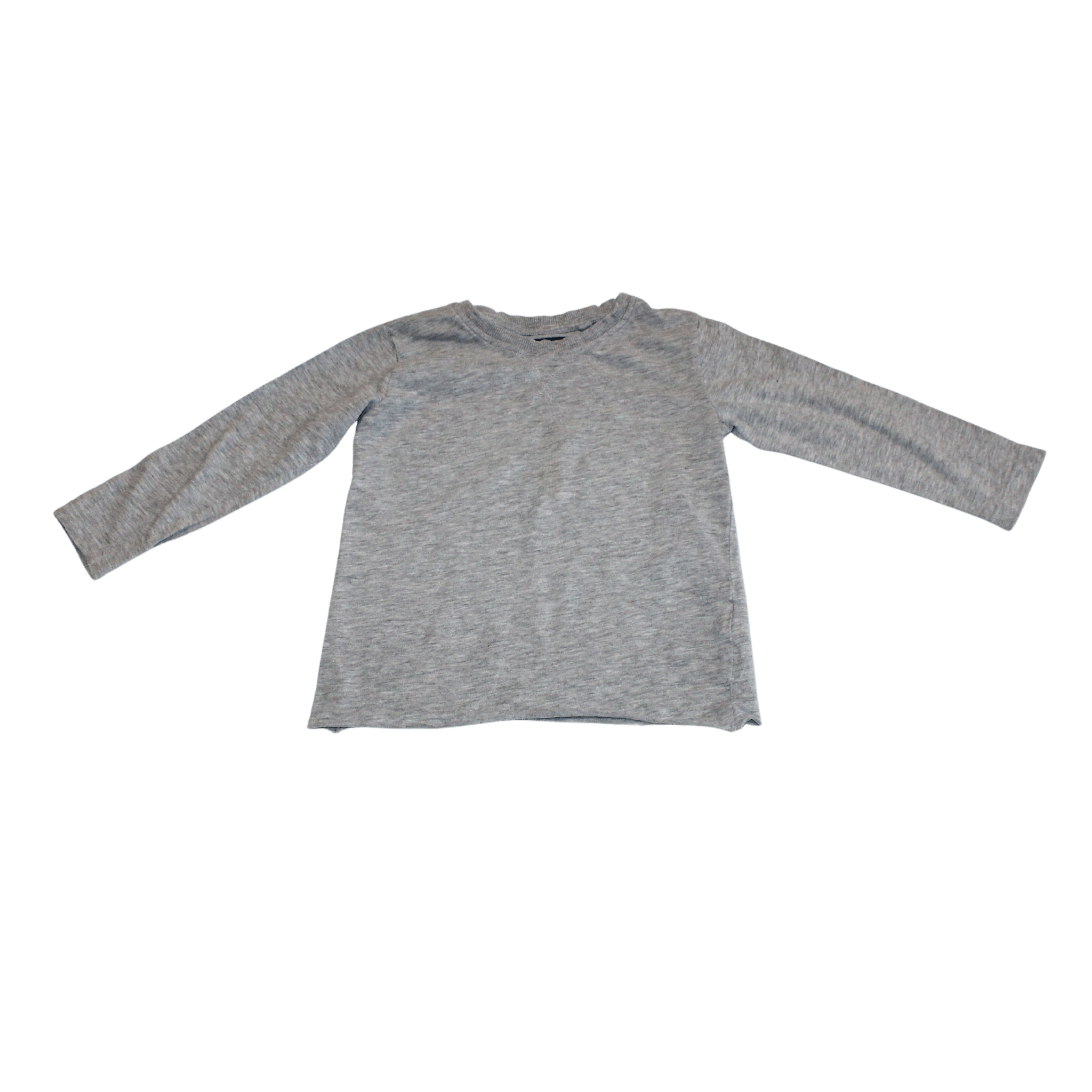 Basic Grey Long Sleeve Top - 2nd Lyfe C.I.C