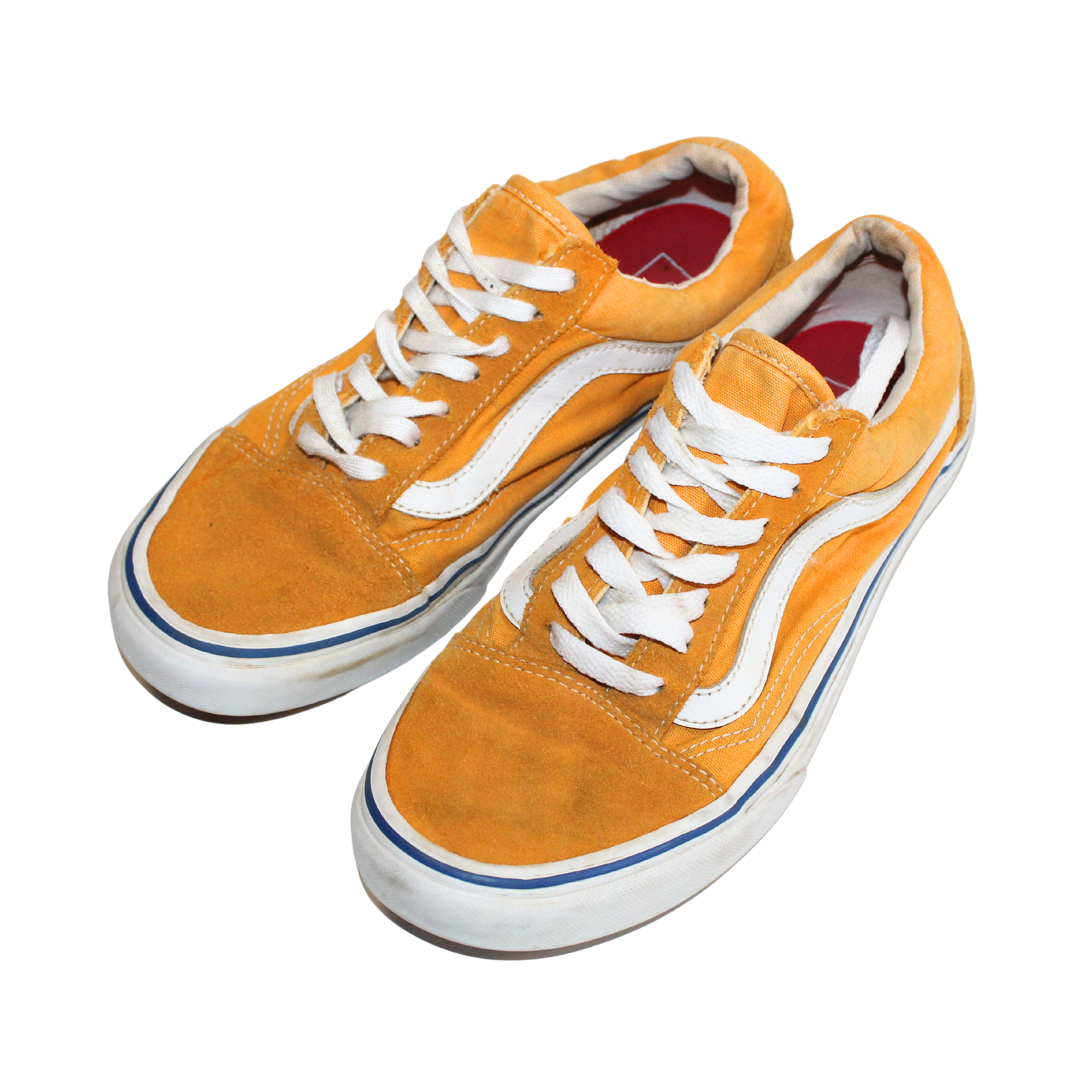 Old Skool Mustard Trainers