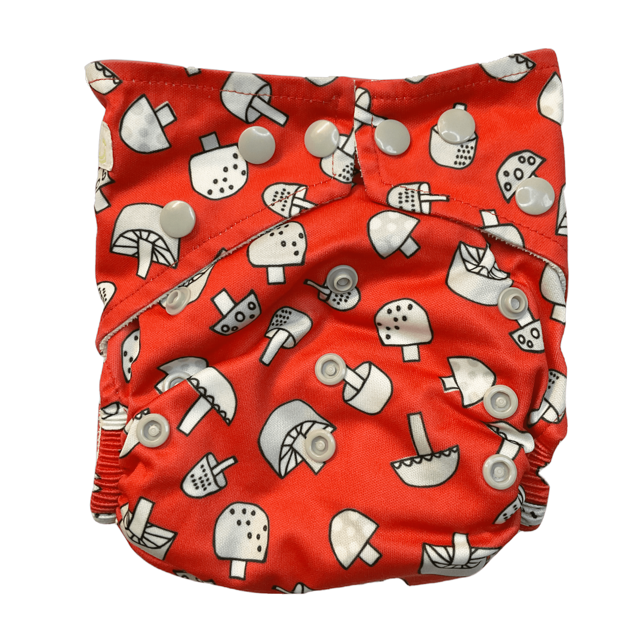 Birth to Potty Pocket Nappy Mushrooms - 2nd Lyfe C.I.C