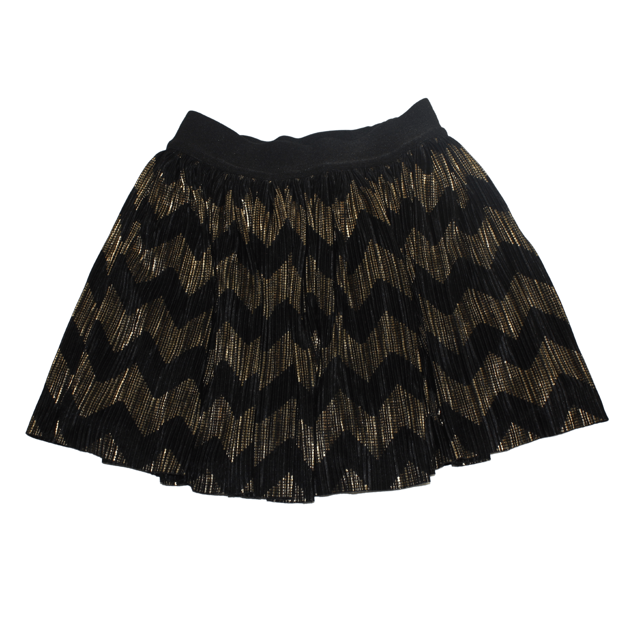 Black/Gold Party Skirt - 2nd Lyfe C.I.C