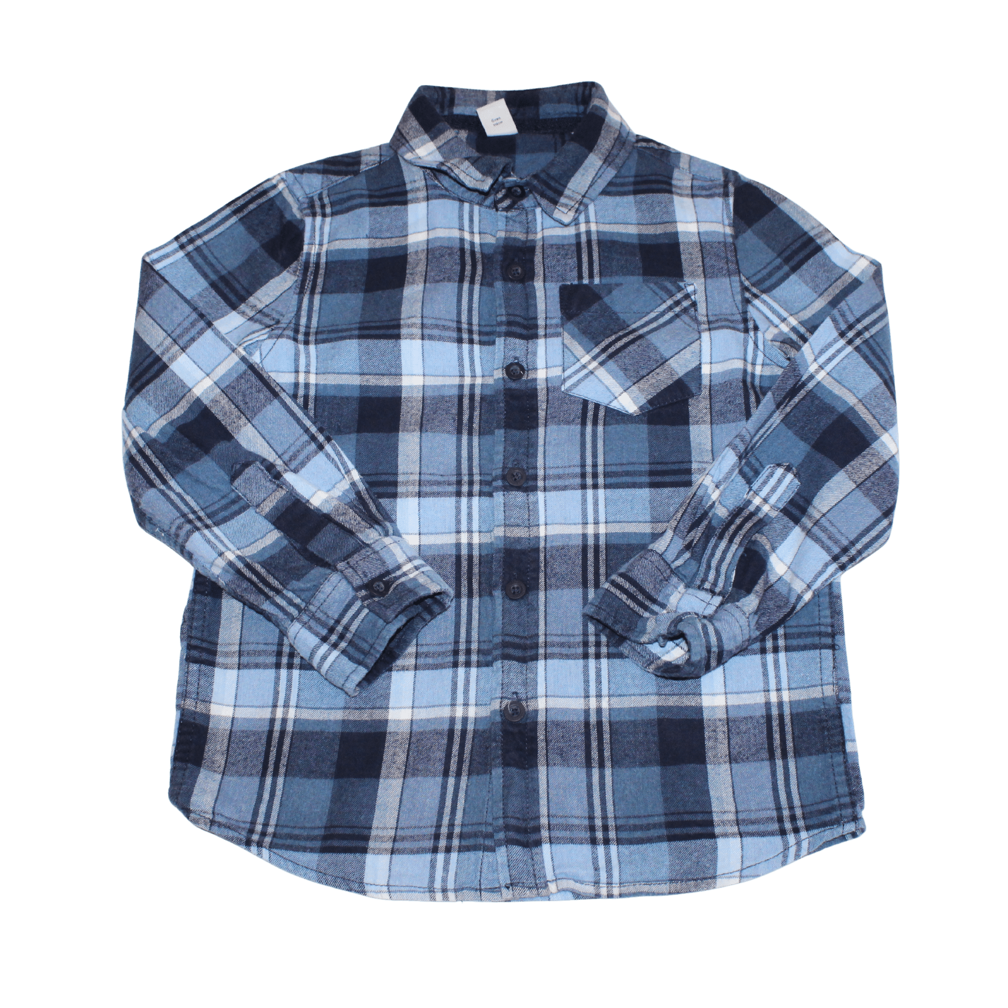 Blue Check Shirt - 2nd Lyfe C.I.C