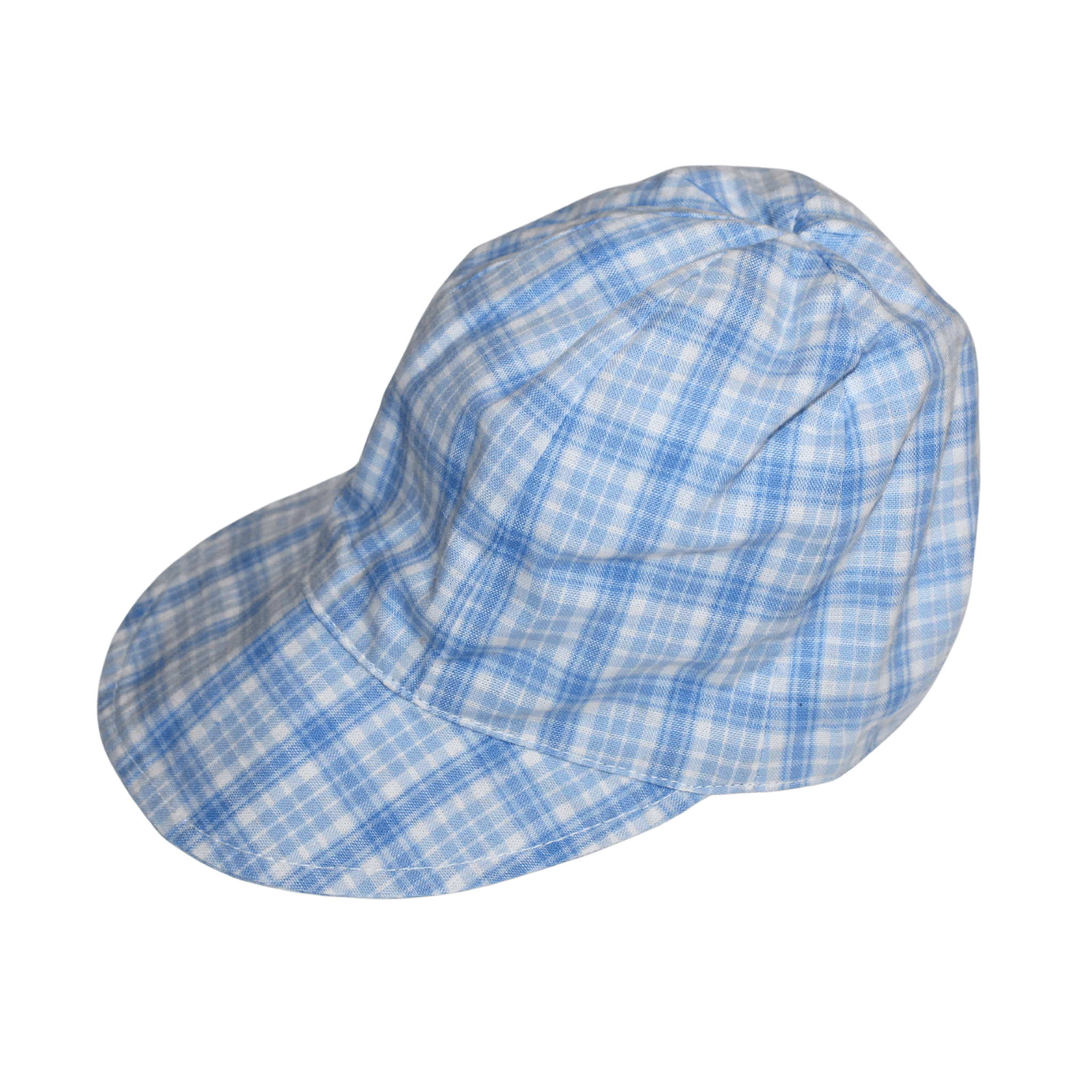 Blue Check Soft Cap - 2nd Lyfe C.I.C