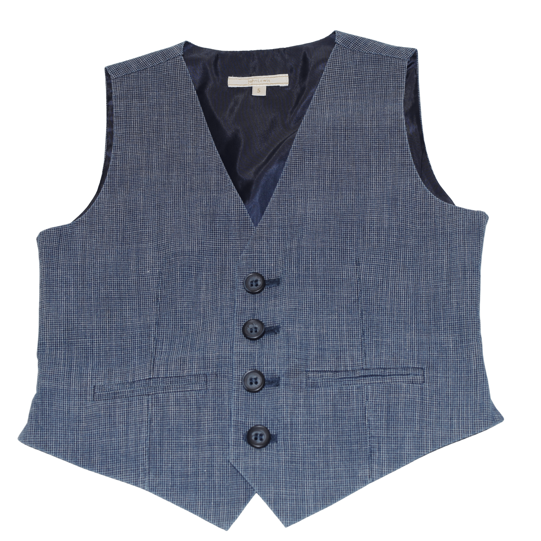 Blue Waistcoat - 2nd Lyfe C.I.C