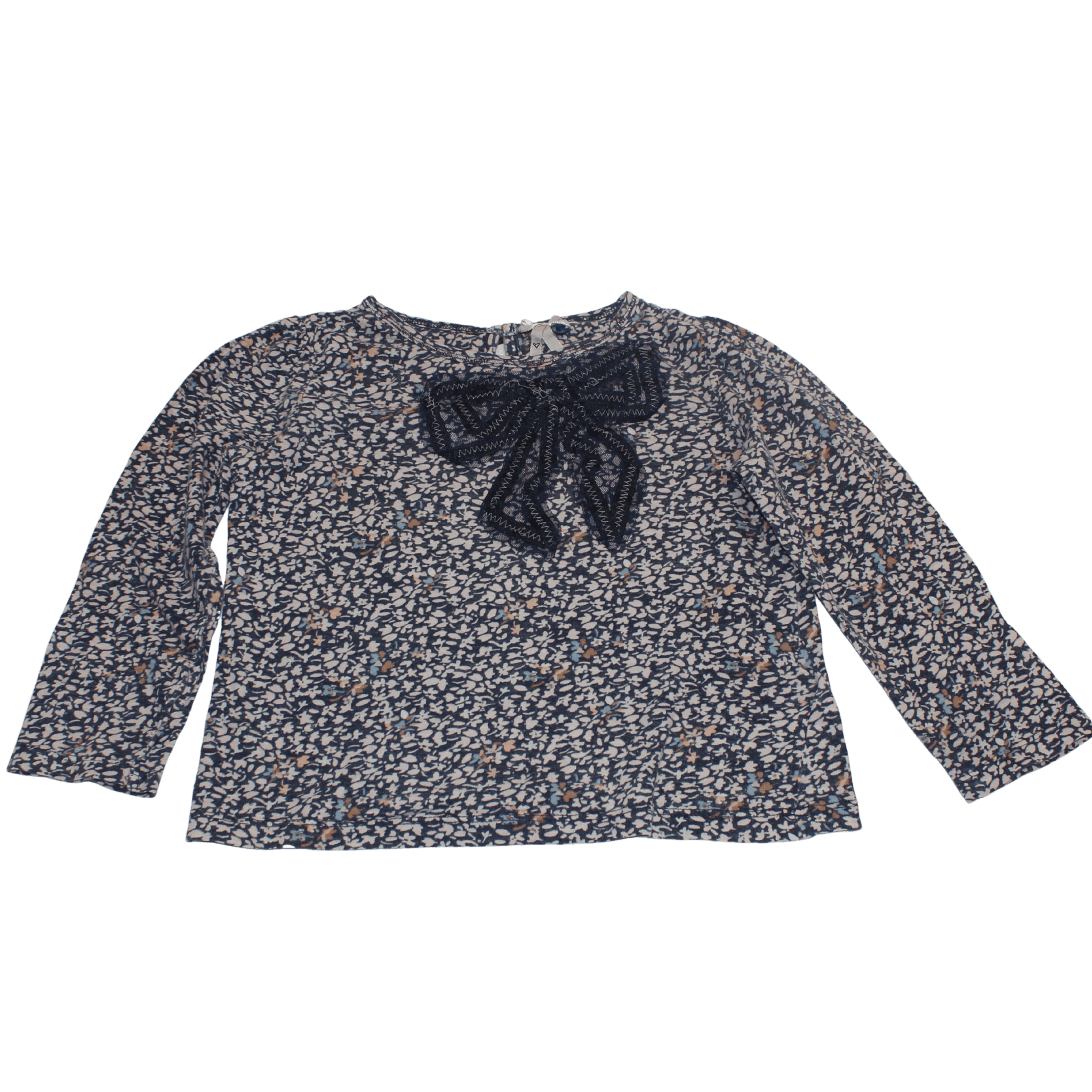 Bow Floral Top - 2nd Lyfe C.I.C