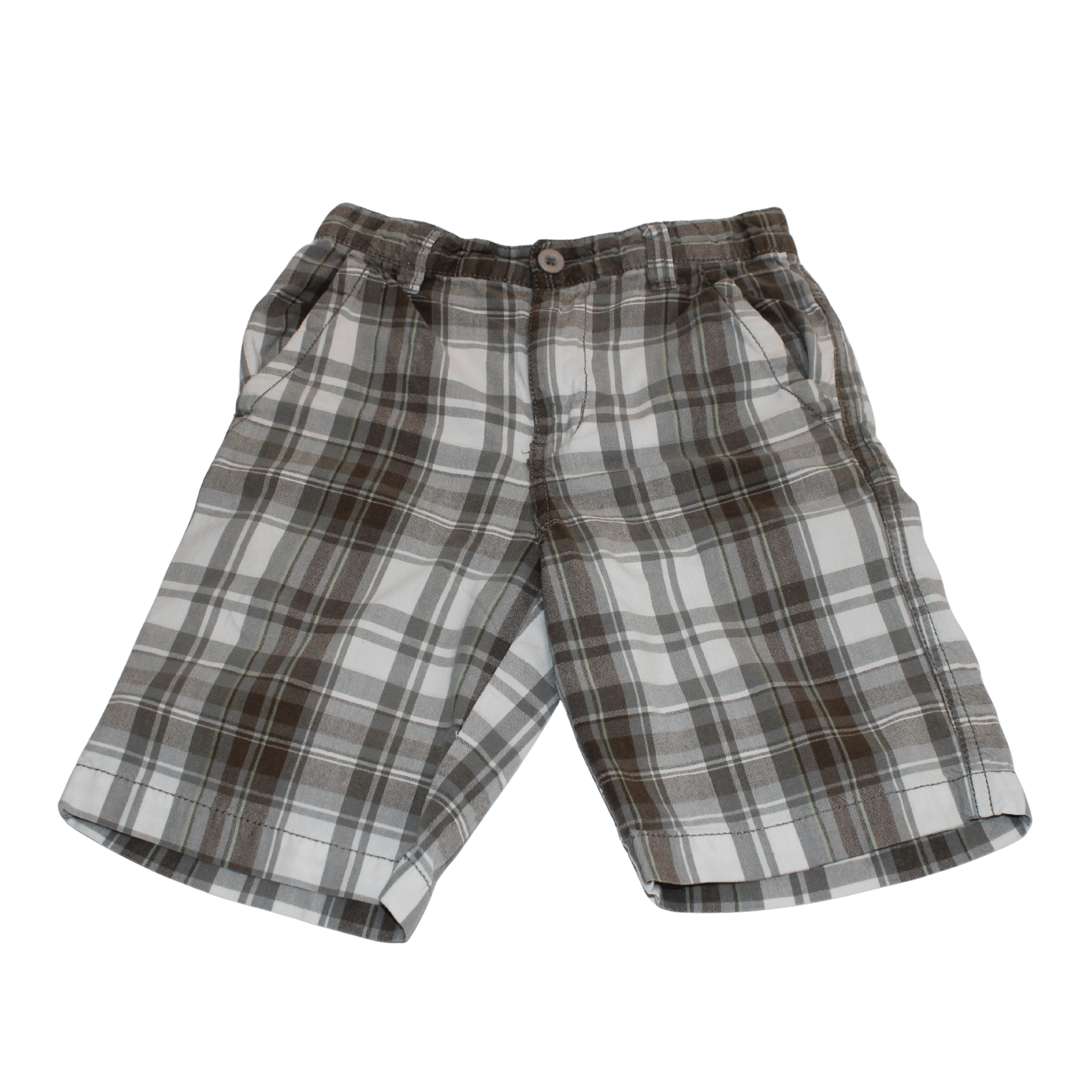 Brown Check Shorts - 2nd Lyfe C.I.C