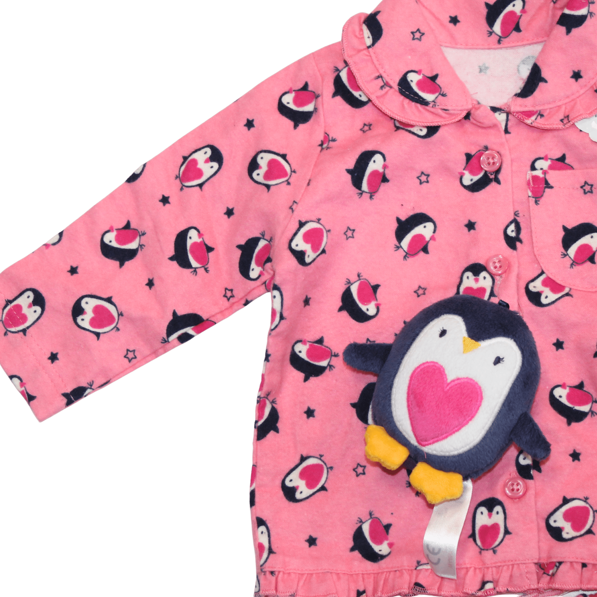 Brushed Cotton Penguin Pj's with Teddy - 2nd Lyfe C.I.C