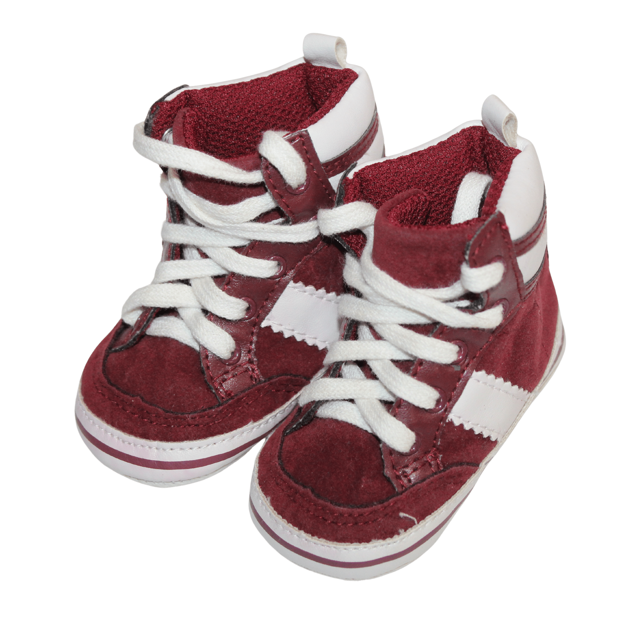 Burgundy High Top - 2nd Lyfe C.I.C