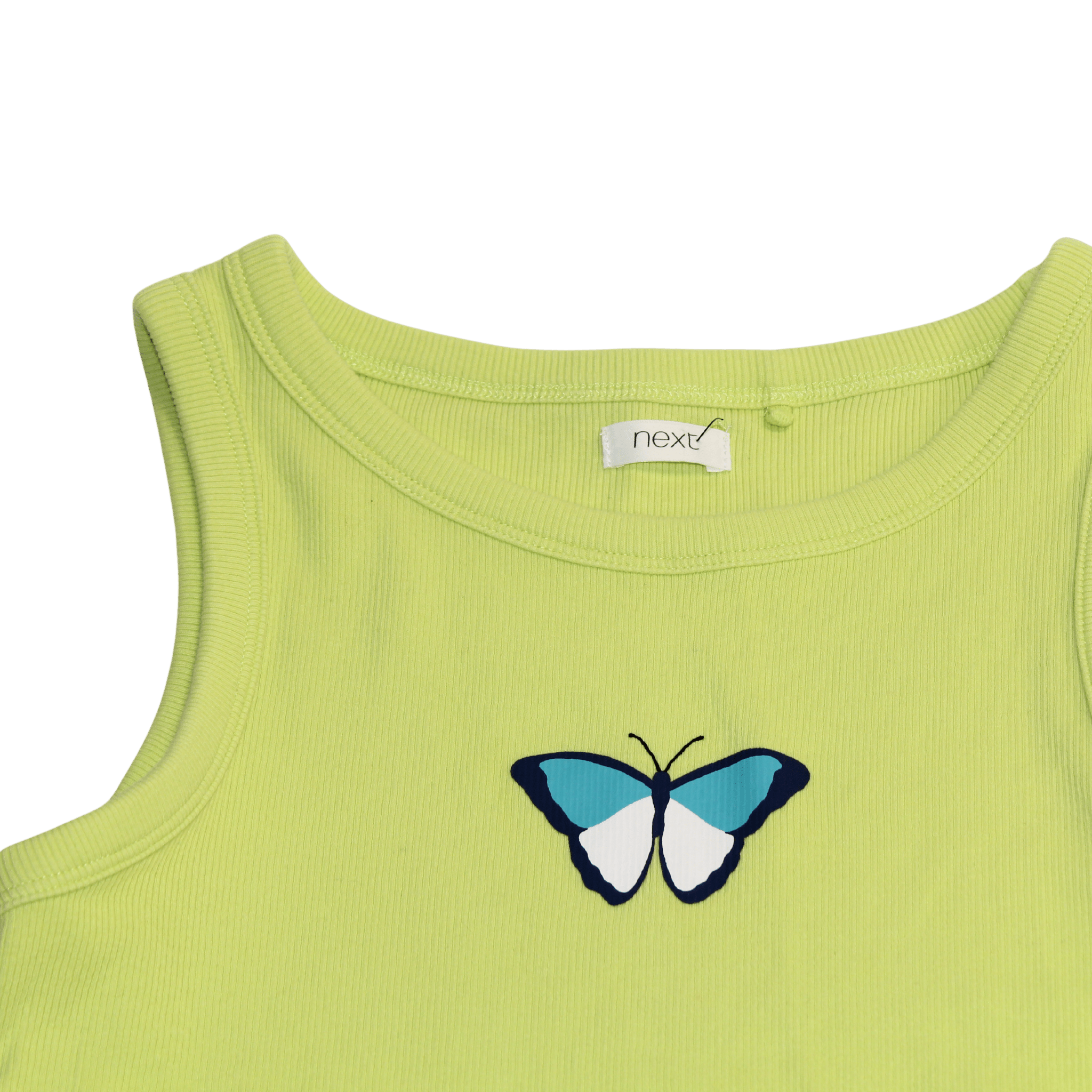 Butterfly Ribbed Vest - 2nd Lyfe C.I.C