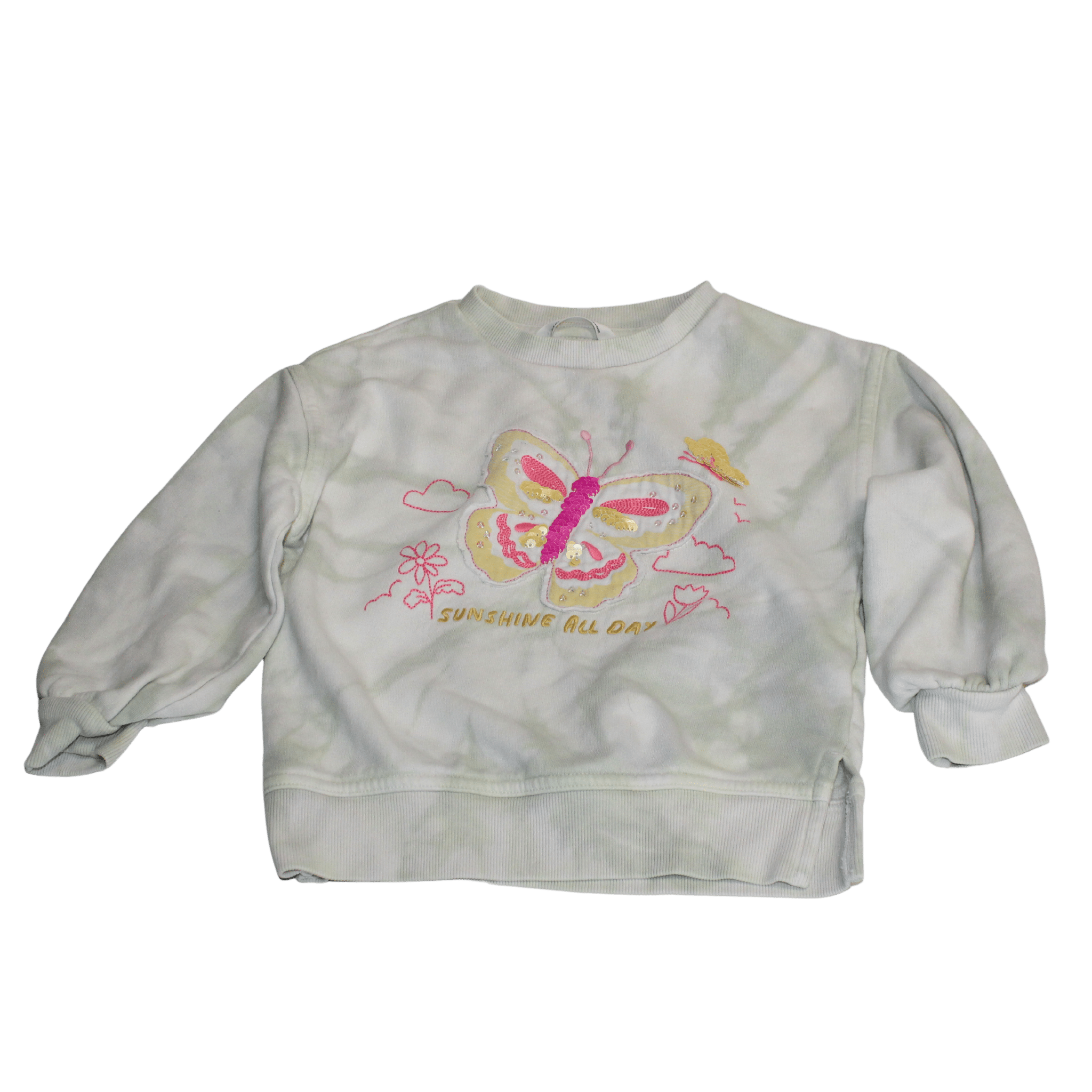 Butterfly Tye Dye Sweatshirt - 2nd Lyfe C.I.C