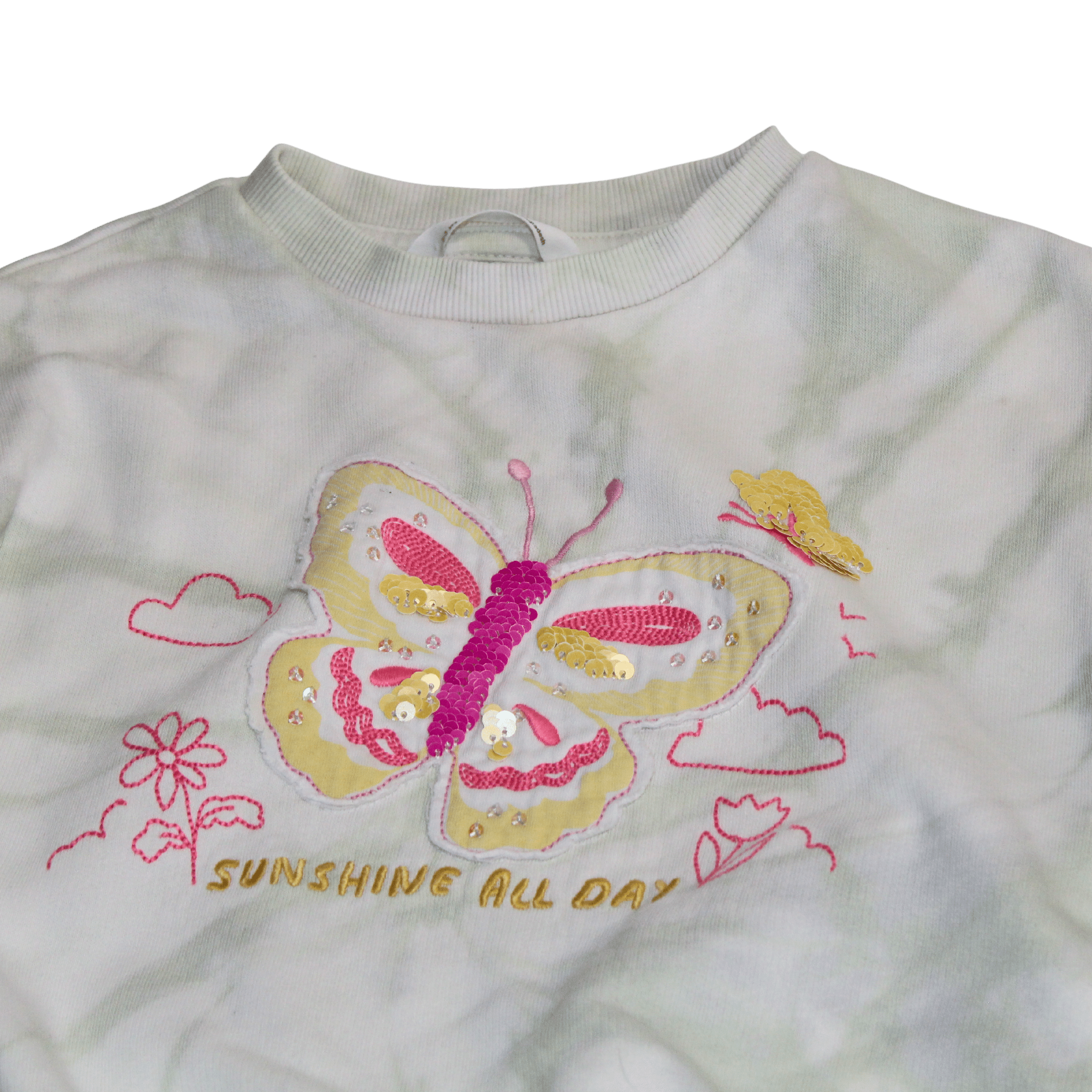 Butterfly Tye Dye Sweatshirt - 2nd Lyfe C.I.C