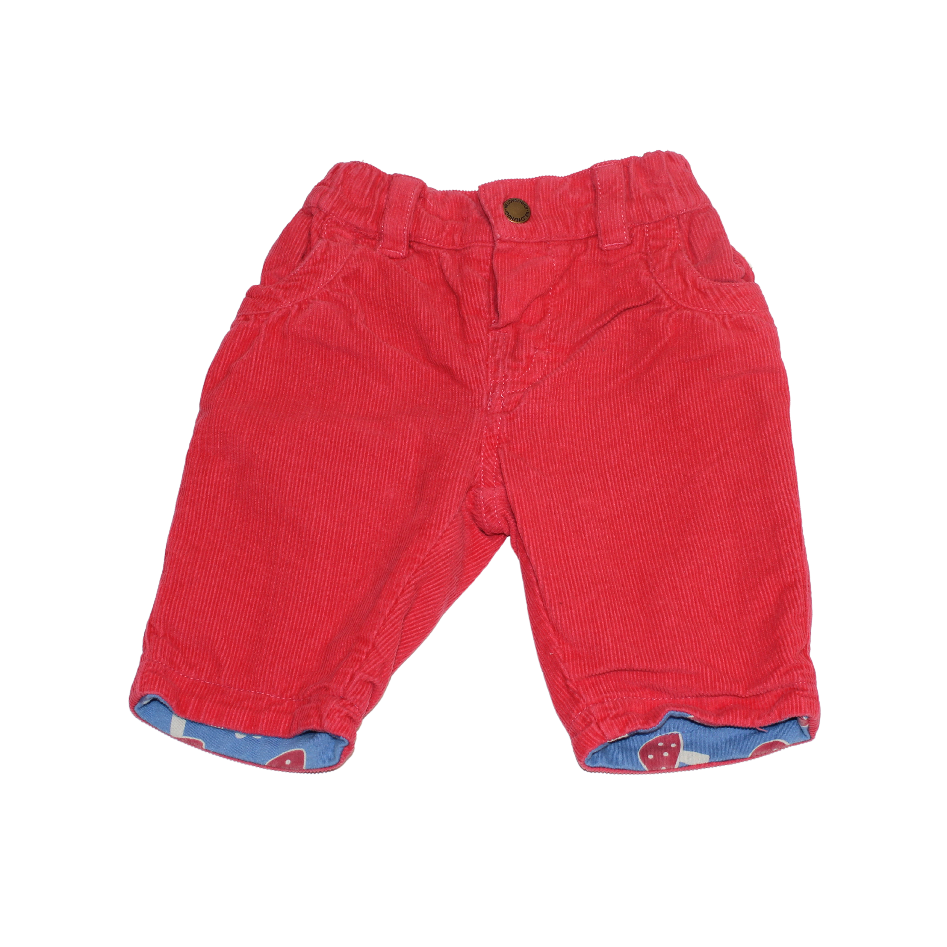 Lined Cord Toadstool Trousers