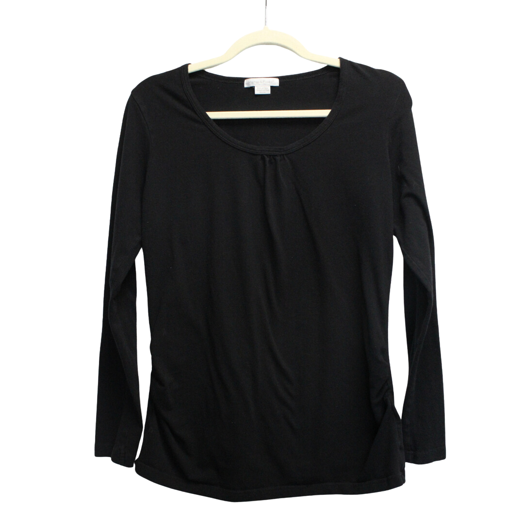 Black Long Sleeve Top