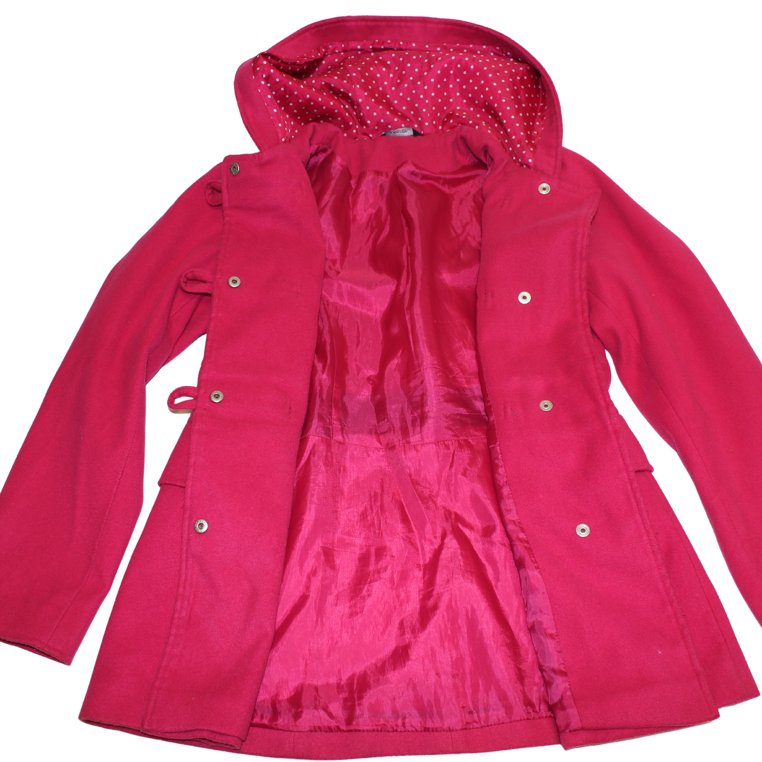 Hot Pink Duffle Coat