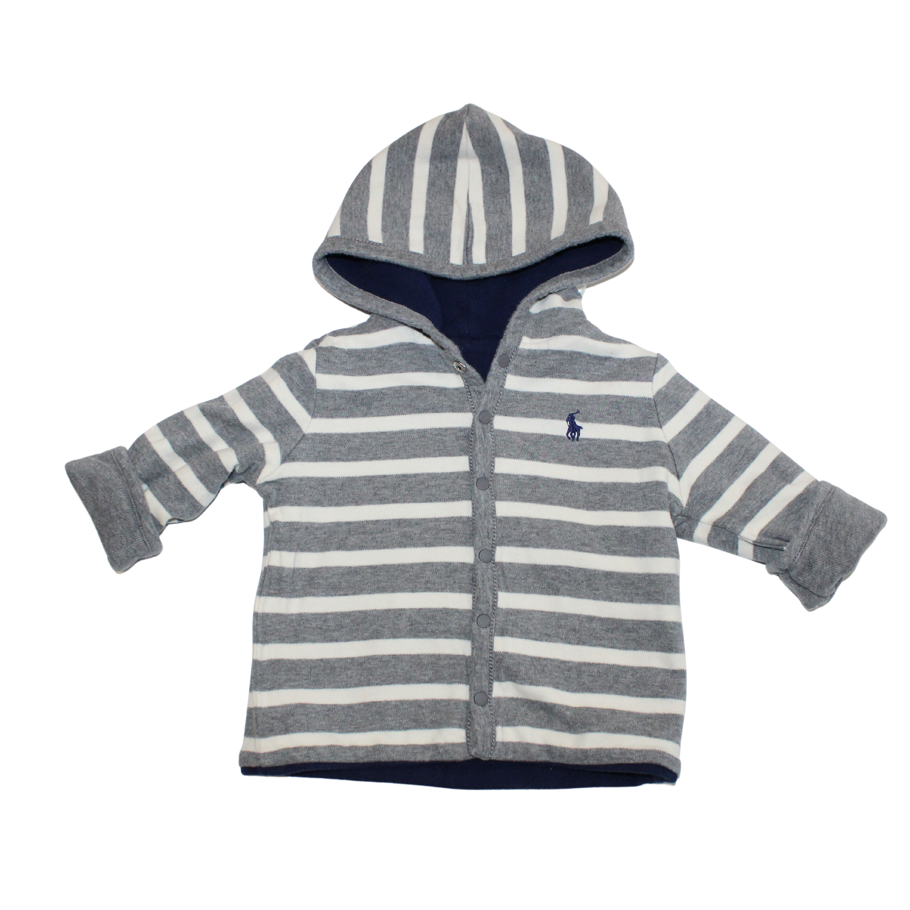 Reversible Cotton Hooded Jacket