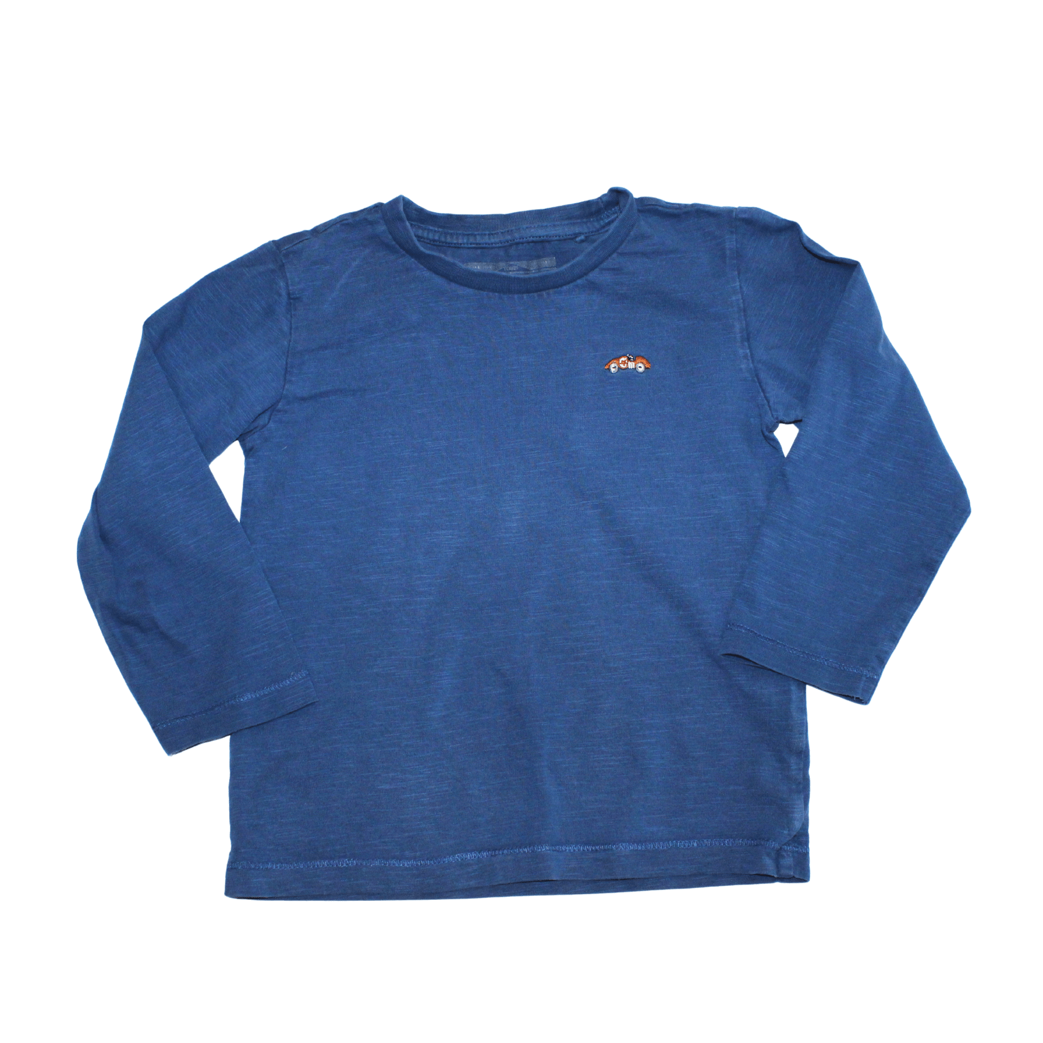 Car Detail Blue Long Sleeved Top - 2nd Lyfe C.I.C