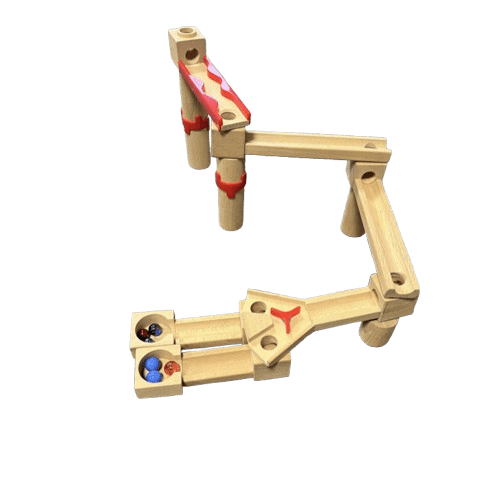 Cascade Wooden Marble Run - 2nd Lyfe C.I.C