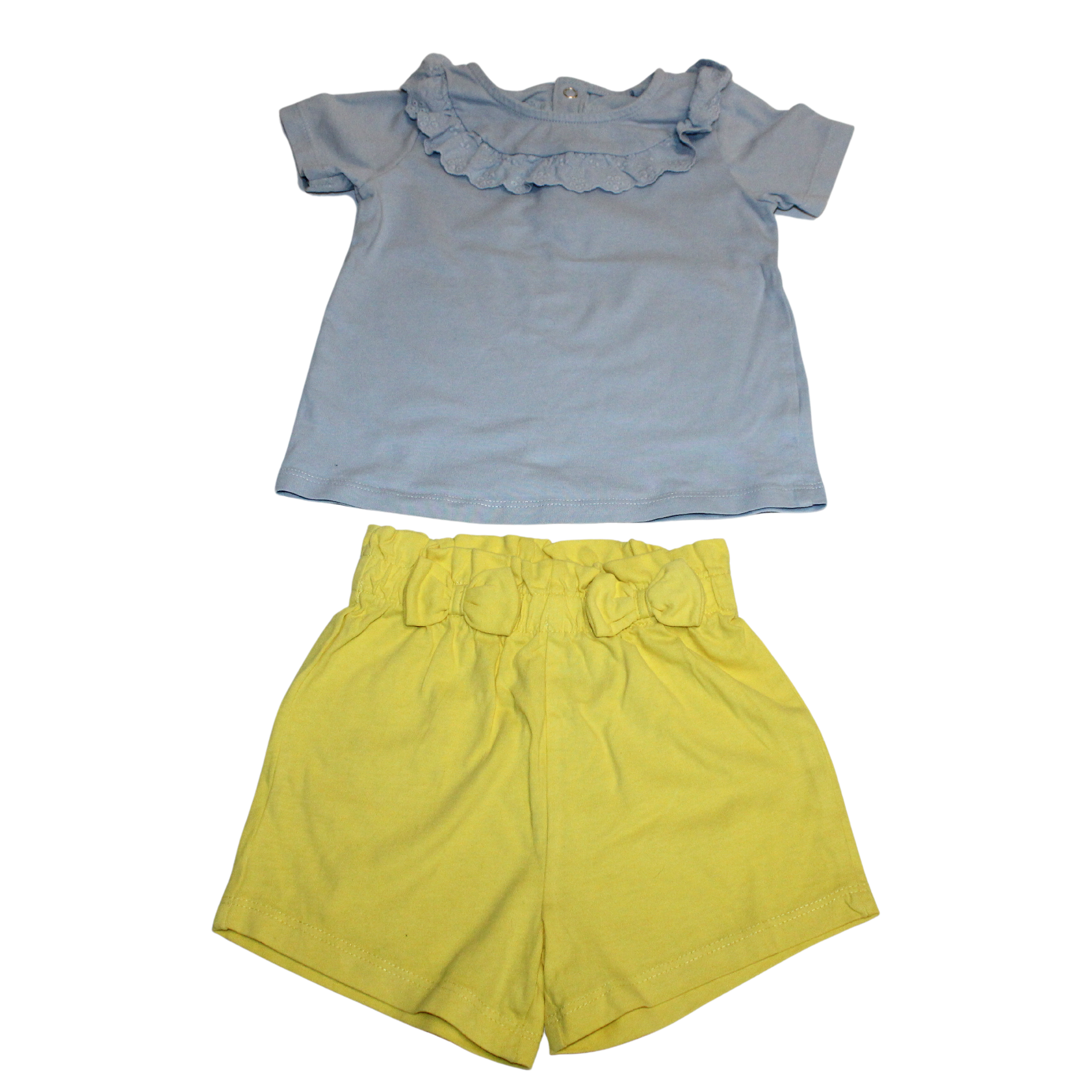 Yellow/Blue Summer Outfit