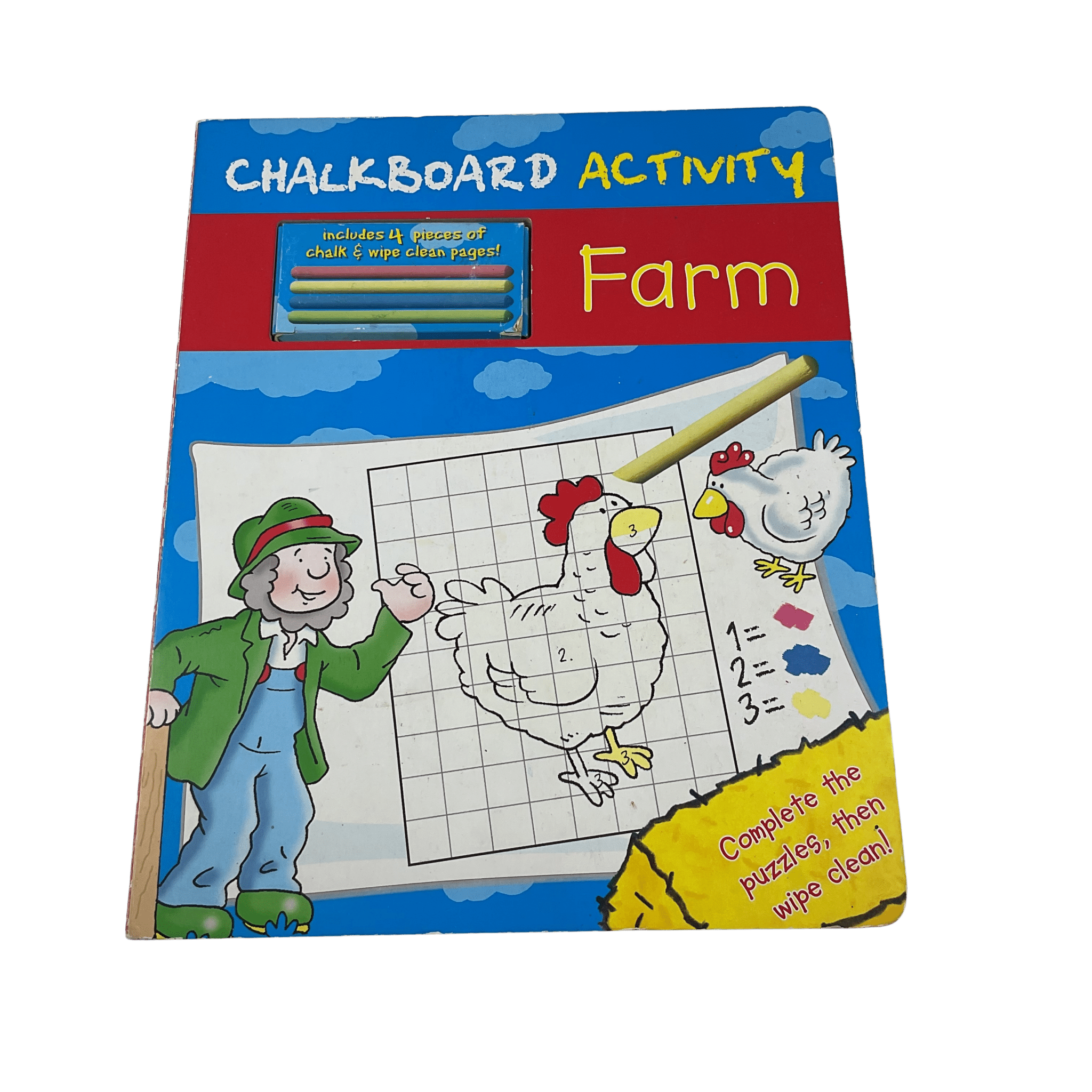 Chalkboard Activity Farm Book - 2nd Lyfe C.I.C