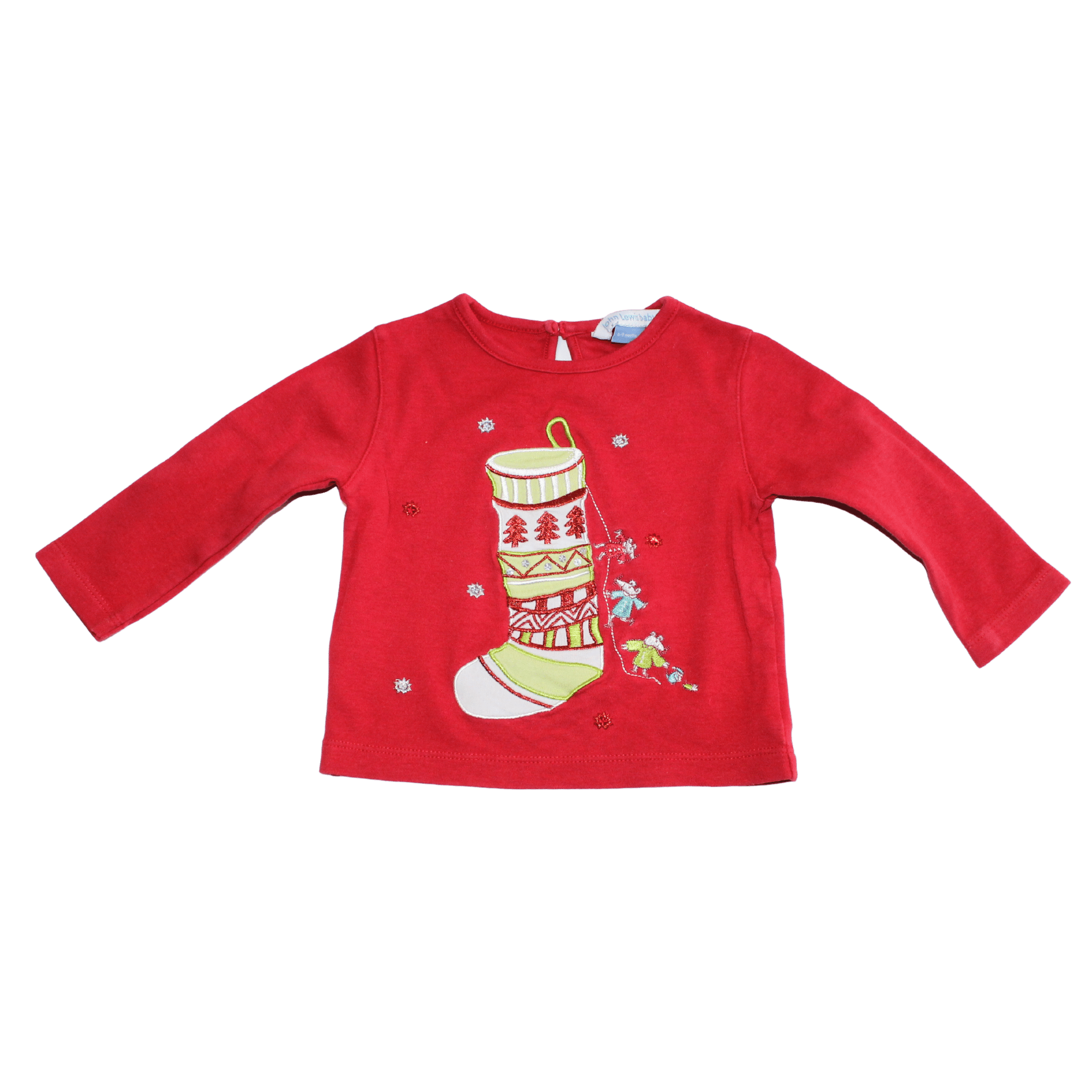 Christmas Stocking Long Sleeved Top - 2nd Lyfe C.I.C