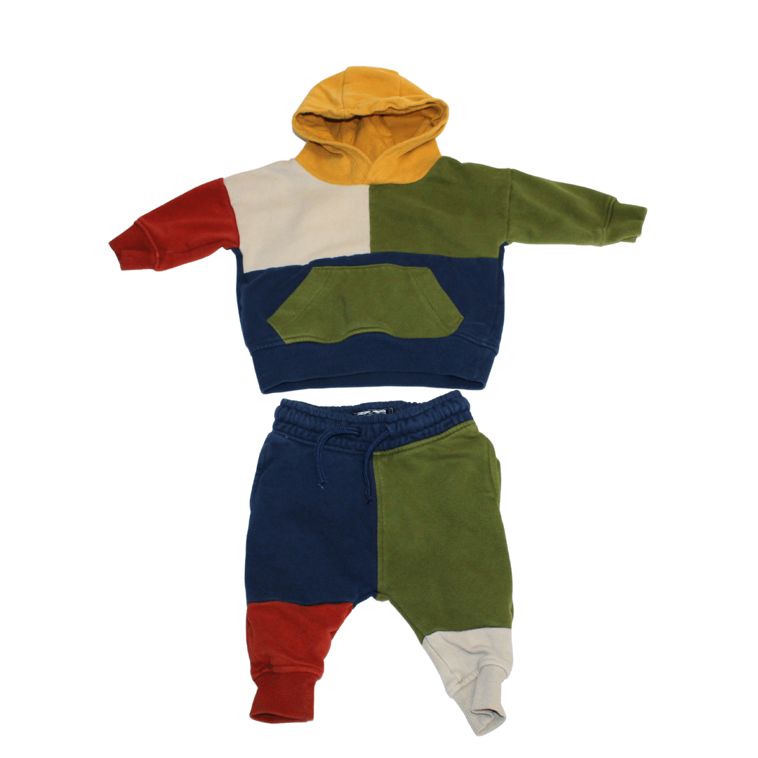 Colour Block Tracksuit - 2nd Lyfe C.I.C