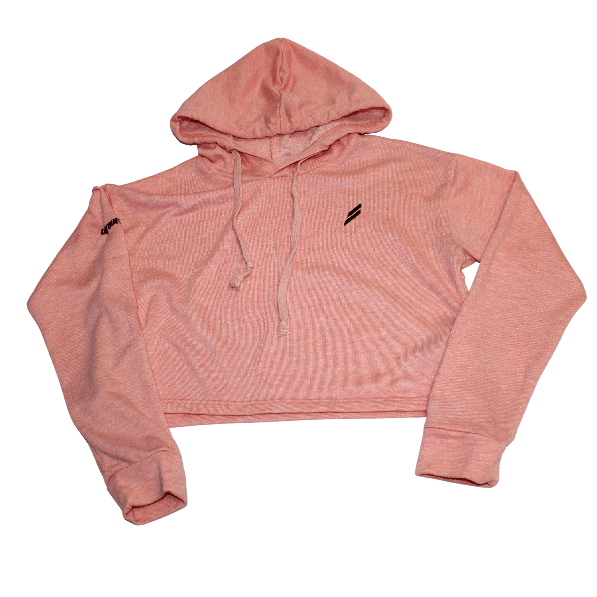 Coral Cropped Hoodie - 2nd Lyfe C.I.C