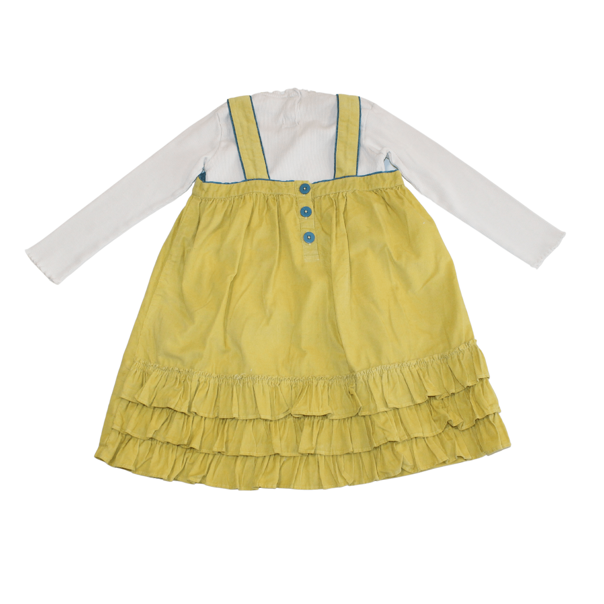 Cord Dungaree Dress - 2nd Lyfe C.I.C