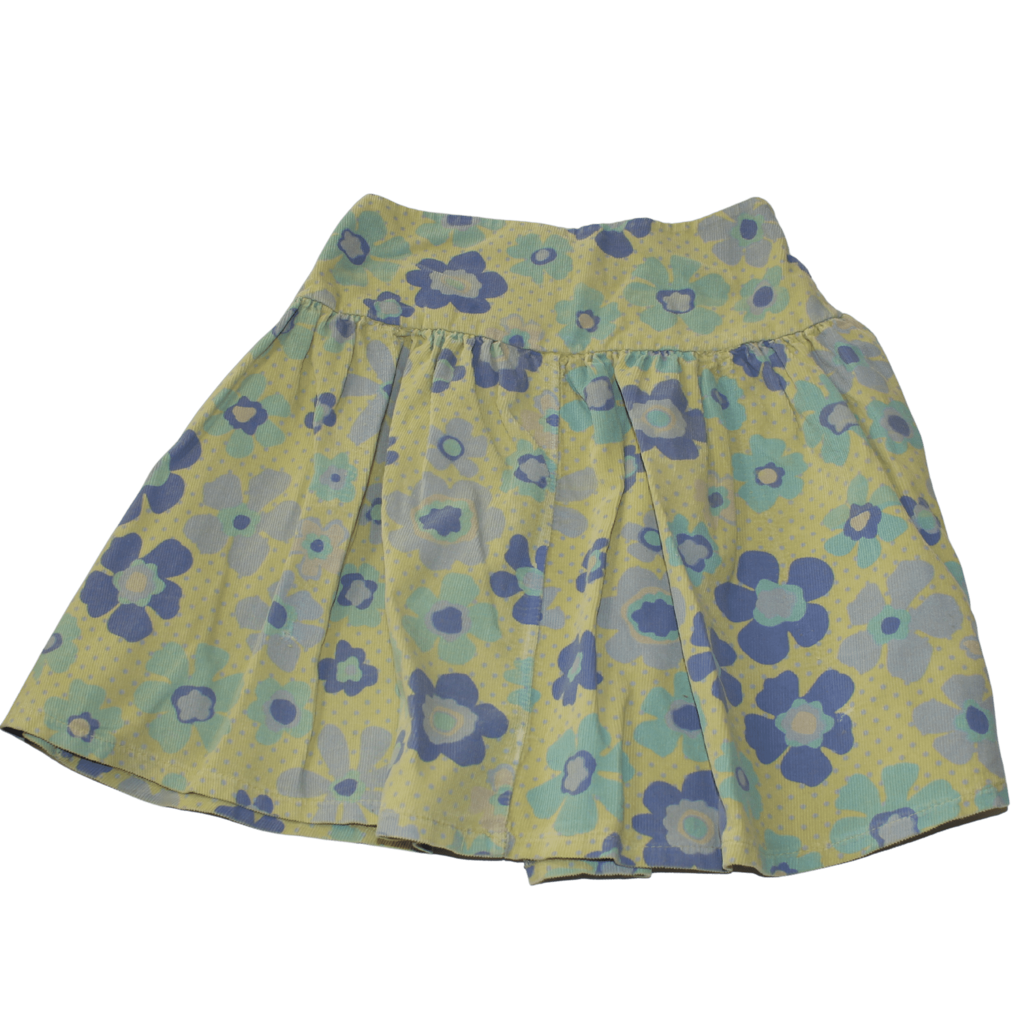 Cord Floral Skirt - 2nd Lyfe C.I.C