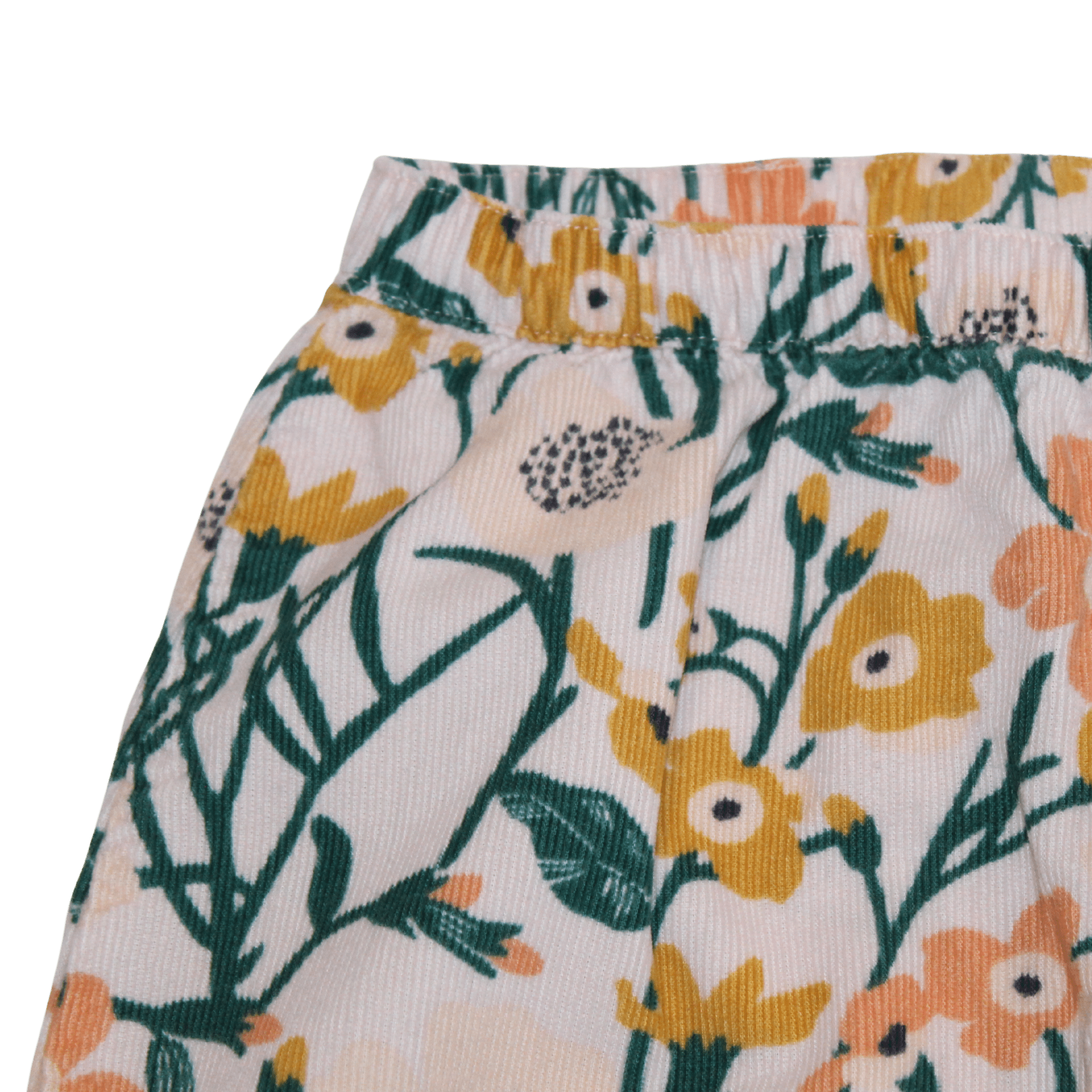 Cord Floral Trousers - 2nd Lyfe C.I.C