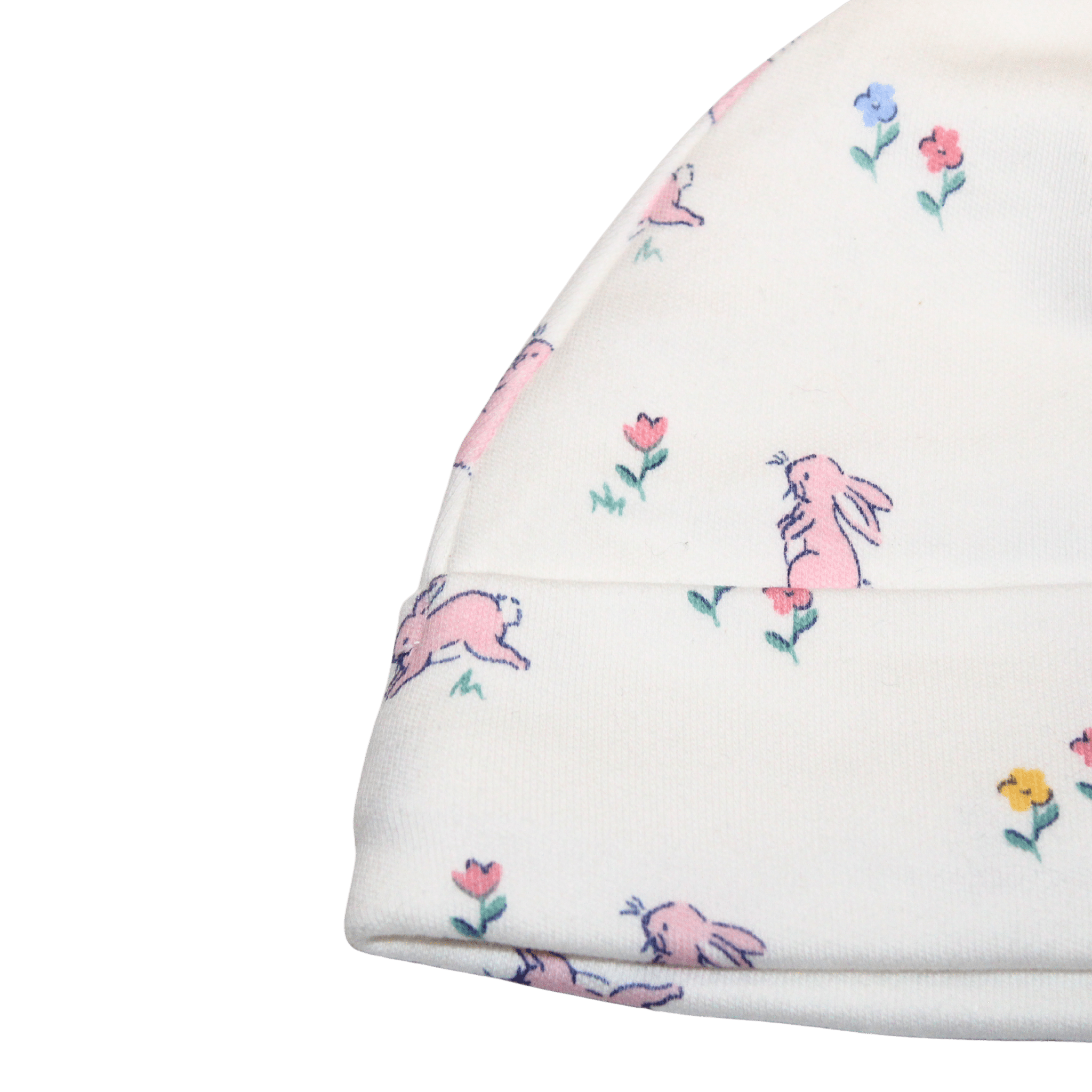 Cream Bunny Cotton Hat - 2nd Lyfe C.I.C