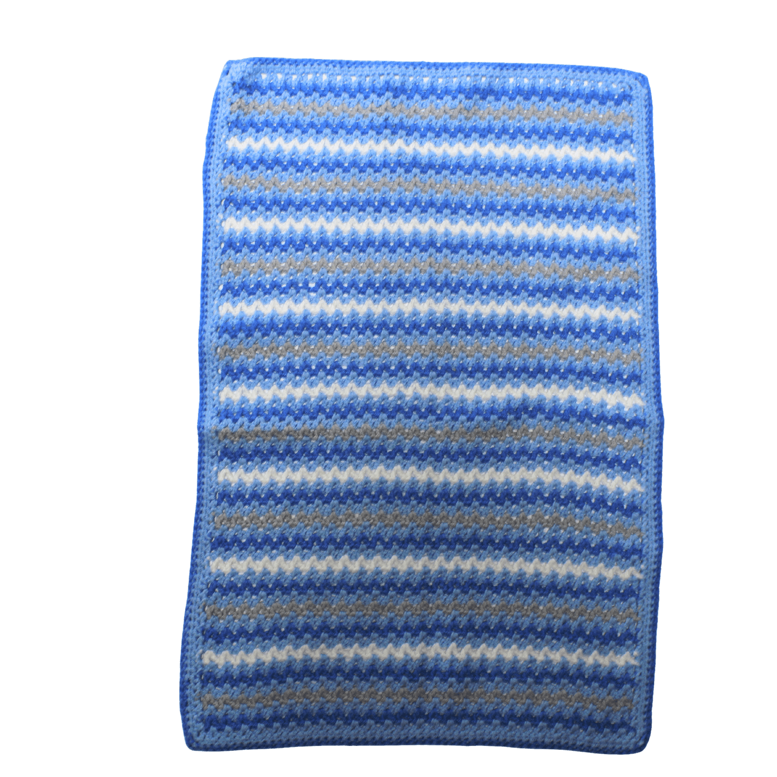 Crochet Blues Blanket - 2nd Lyfe C.I.C