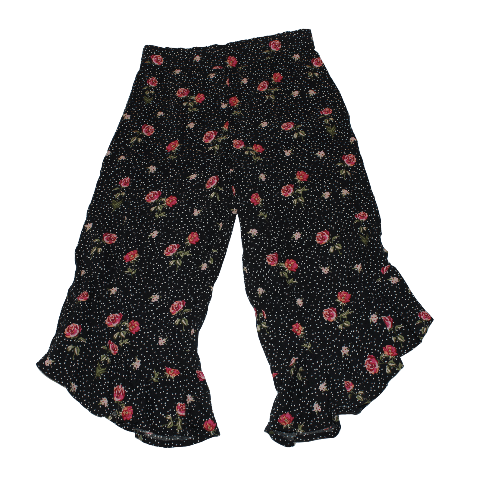 Cropped Rose Trousers - 2nd Lyfe C.I.C