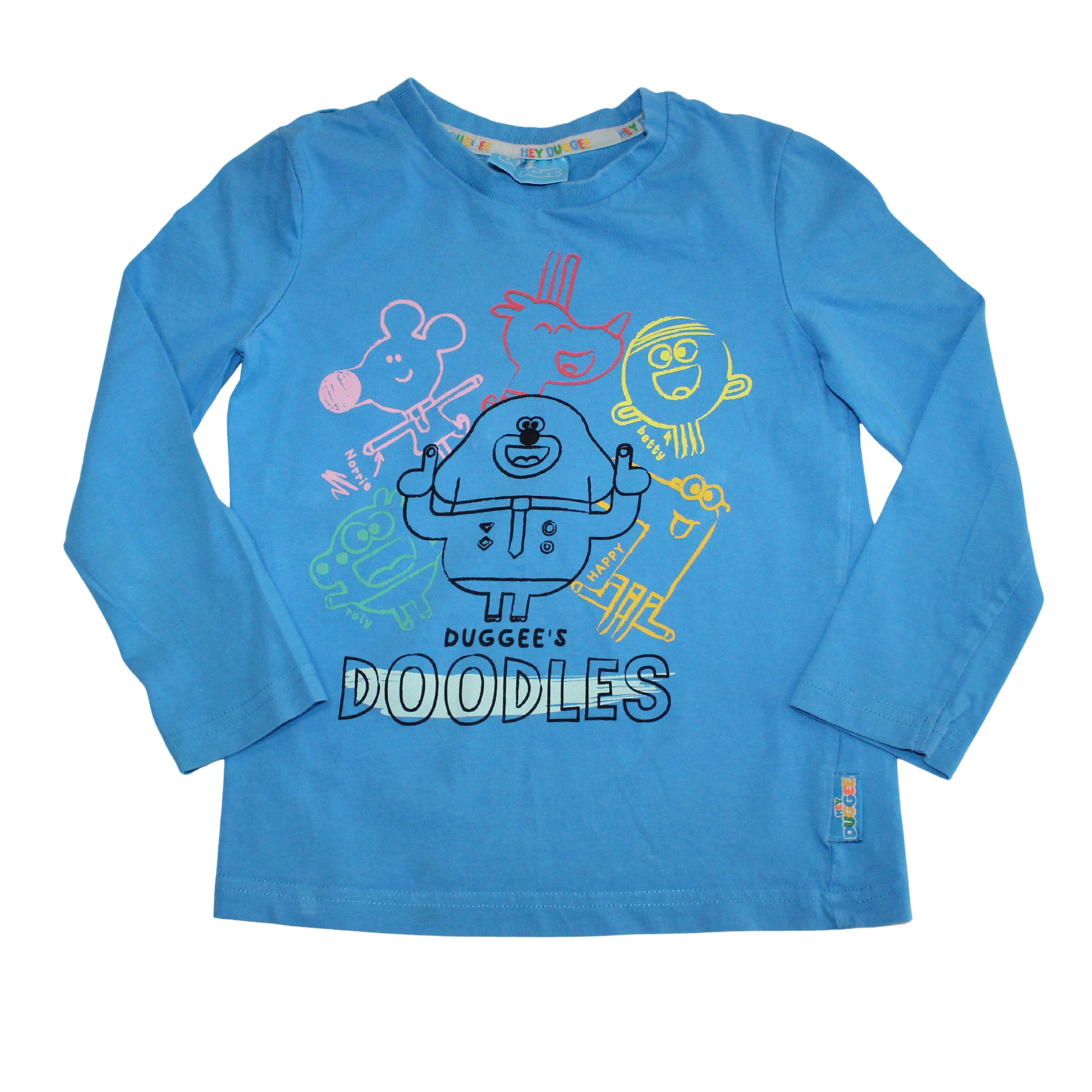 Hey Duggee Doodles Long Sleeve Top