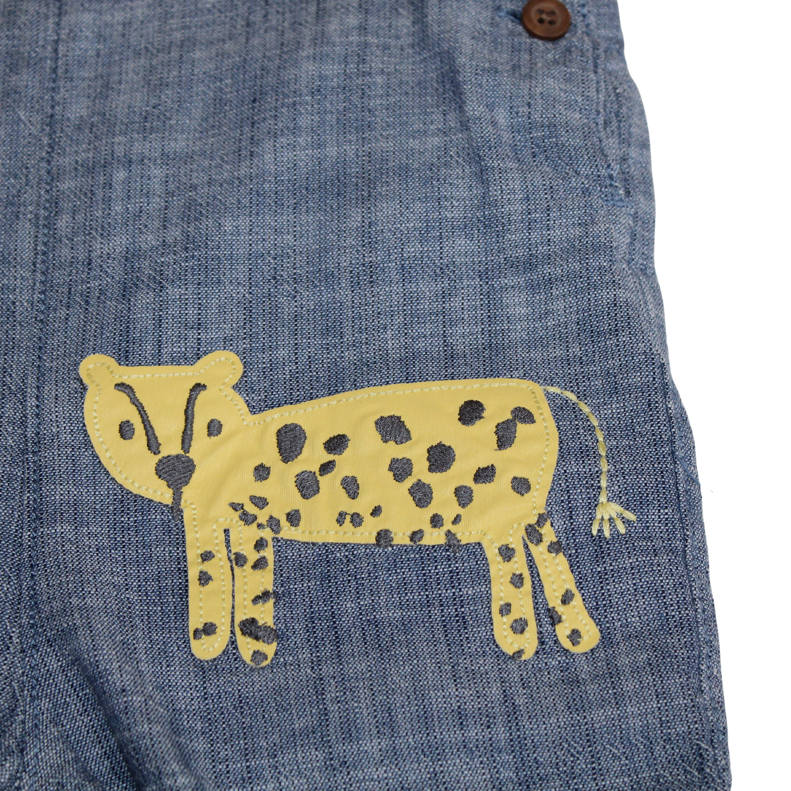 Cheetah Dungarees