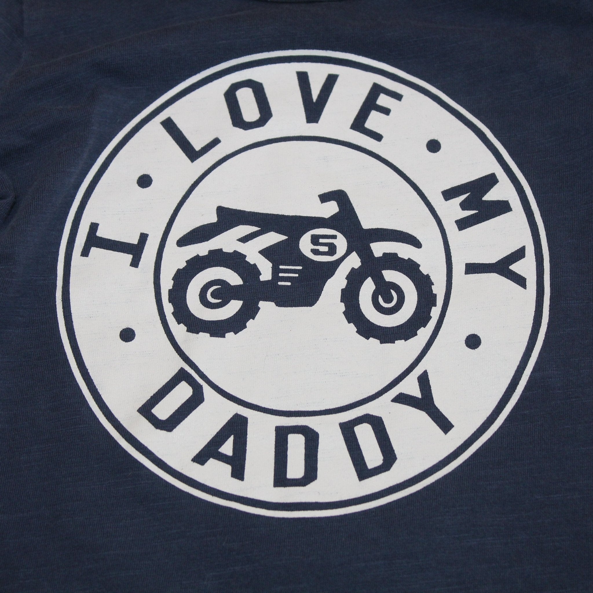 Daddy Motorbike Long Sleeved Top - 2nd Lyfe C.I.C