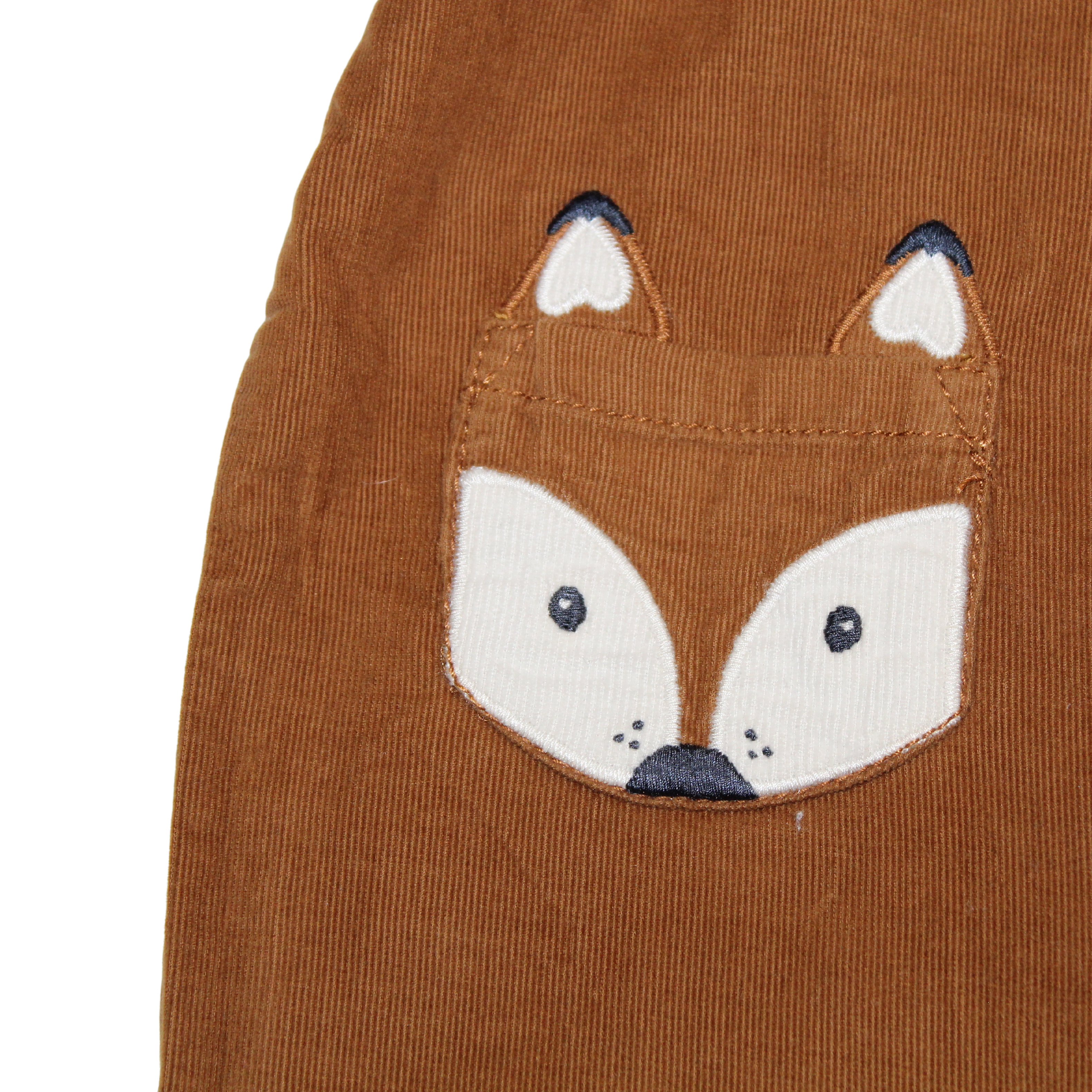 Cord Fox Dungarees