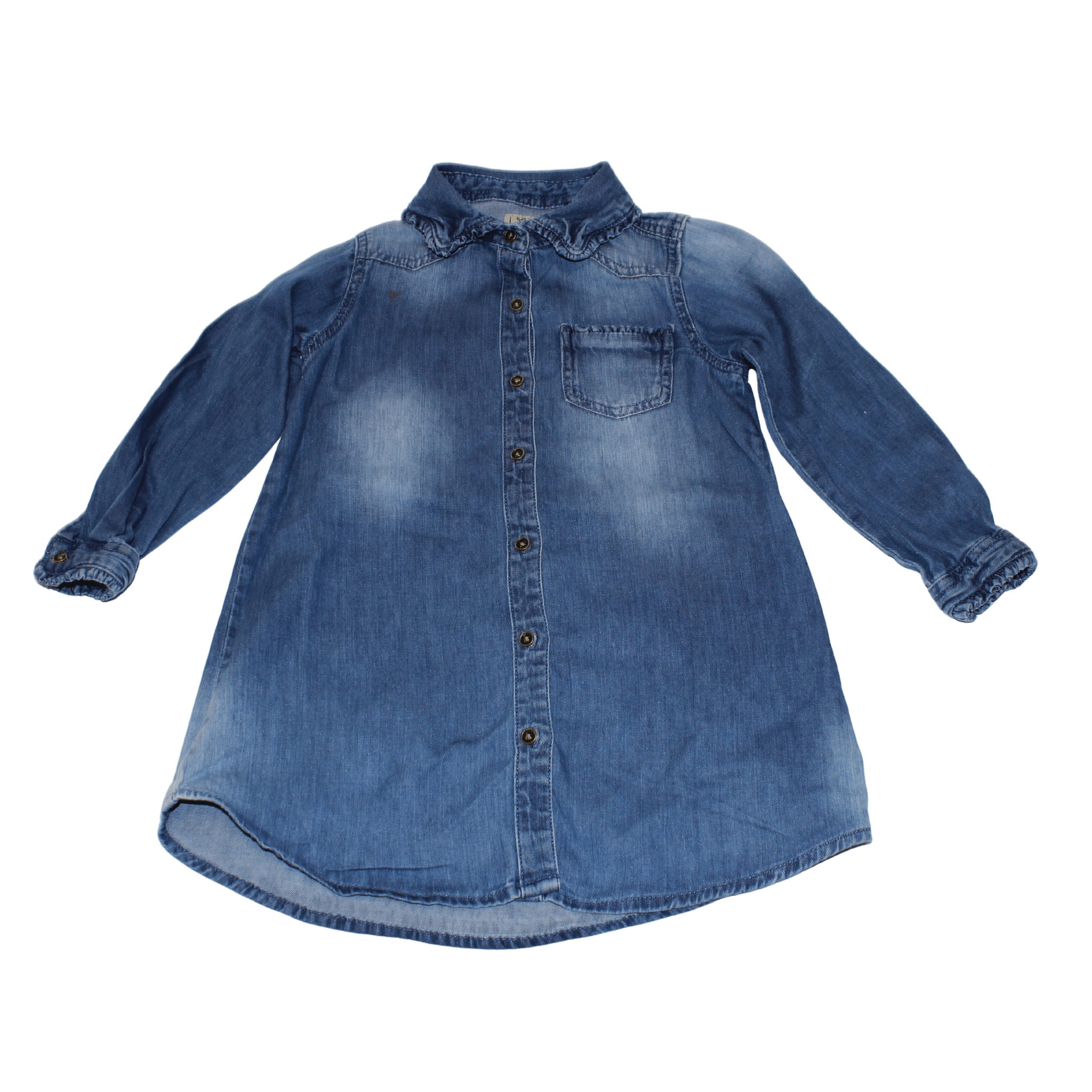 Denim Shirt Dress - 2nd Lyfe C.I.C