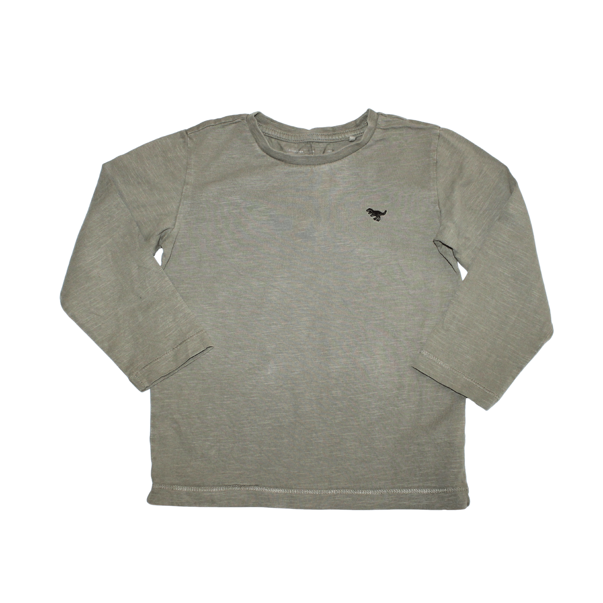 Dino Detail Green Long Sleeved Top - 2nd Lyfe C.I.C