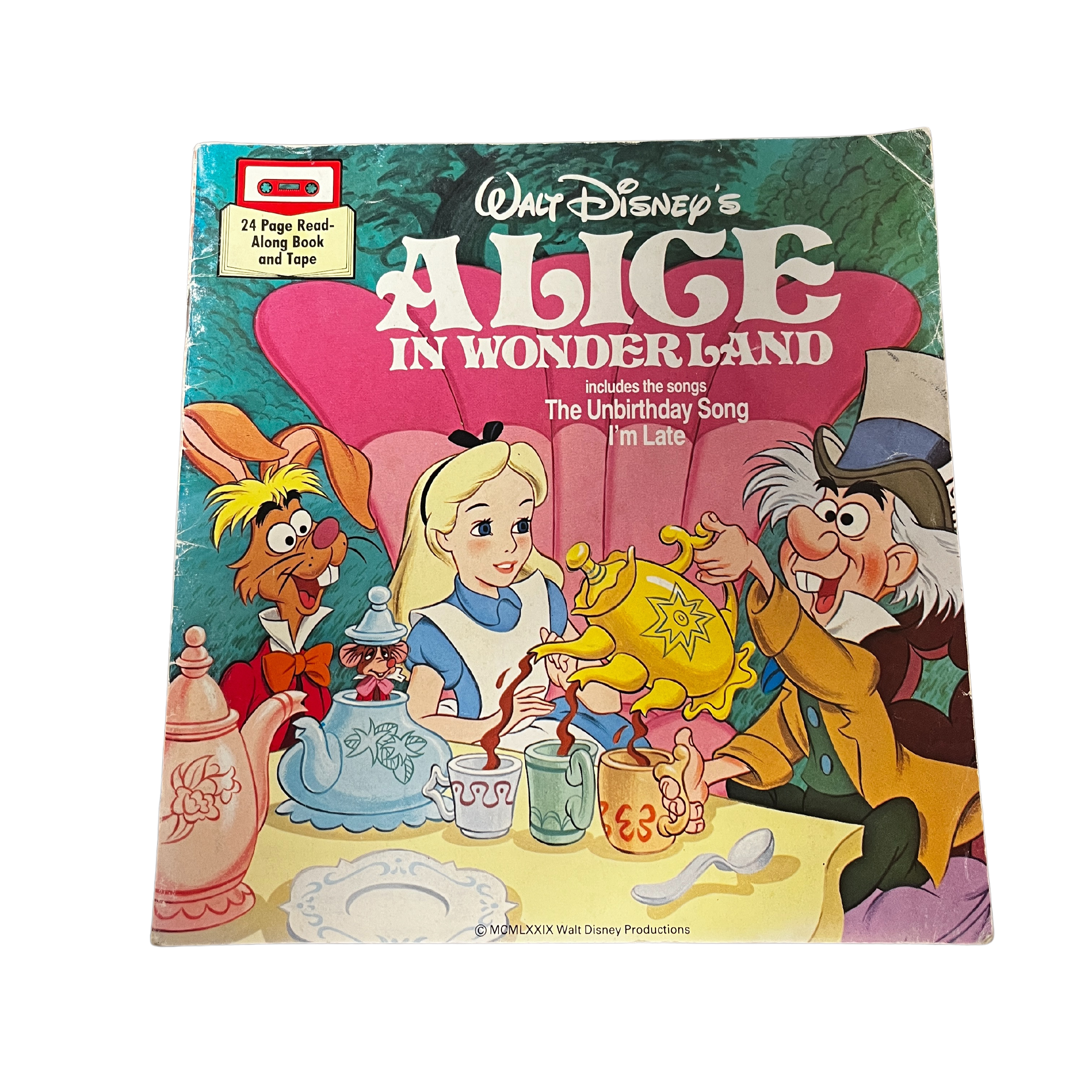 Vintage Alice in Wonderland Read Along Book
