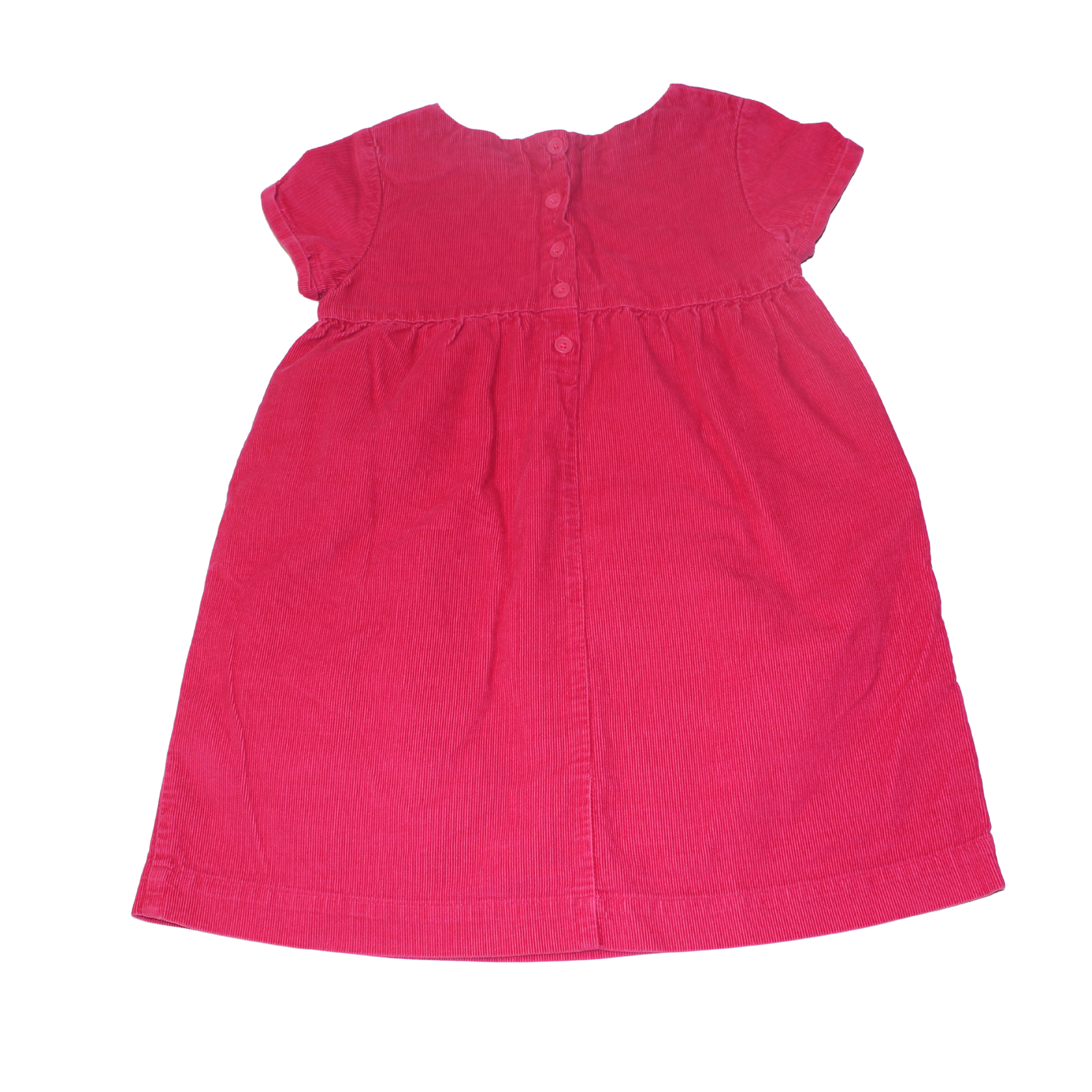 Pink Cord Dress