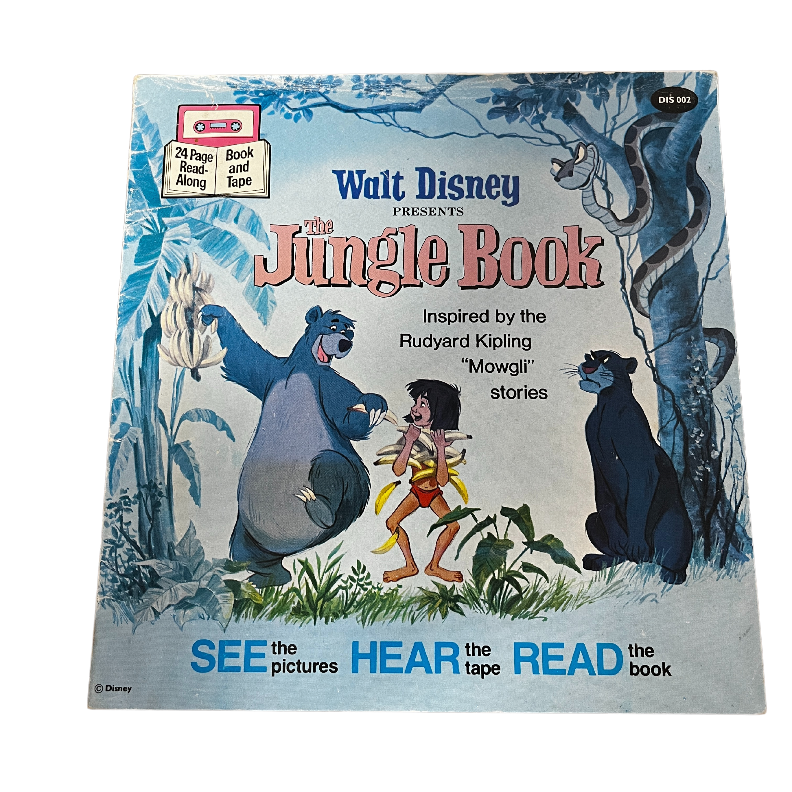 Vintage The Jungle Book Read Along Book